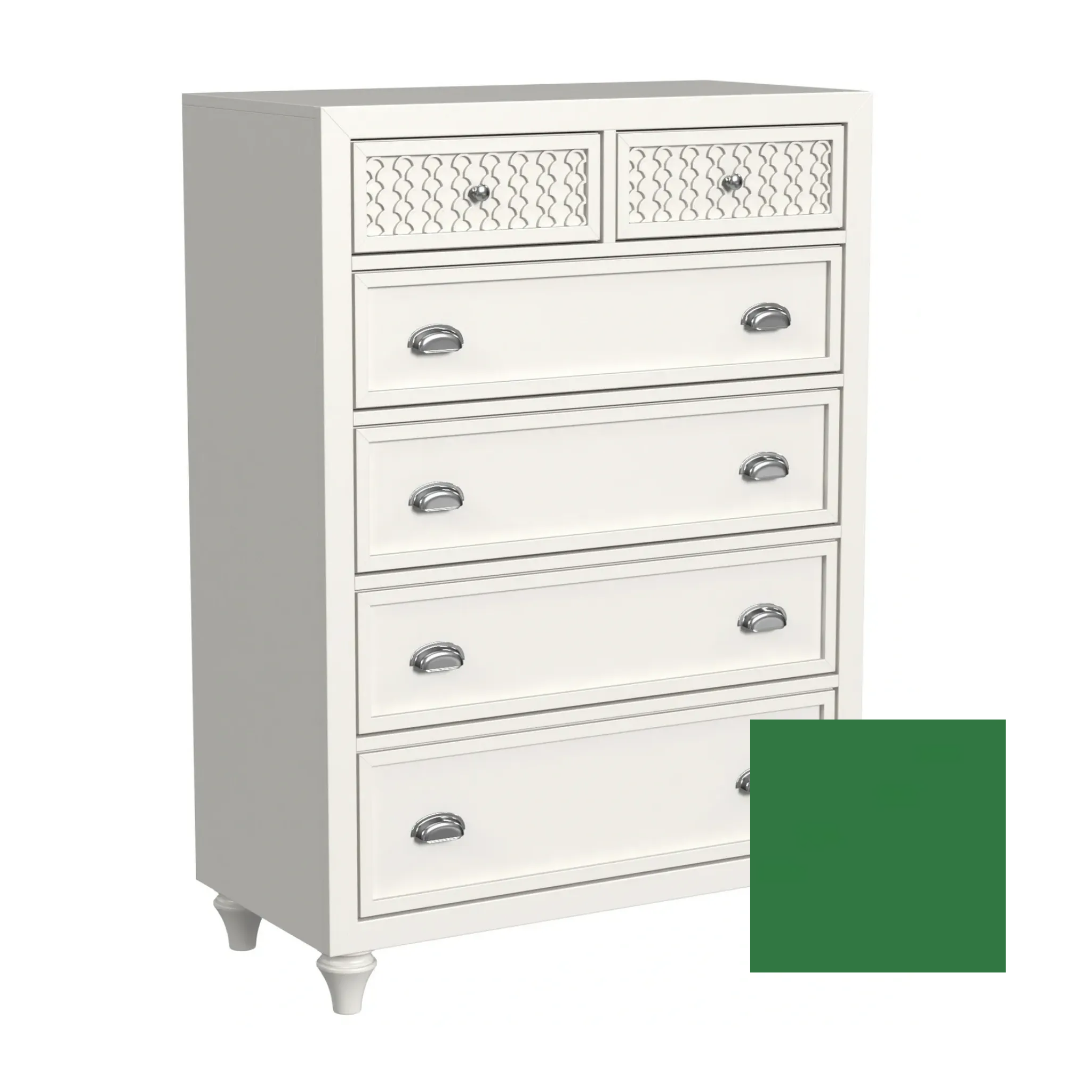 Amanda 6 Drawer Chest - Tots to Teens Furniture