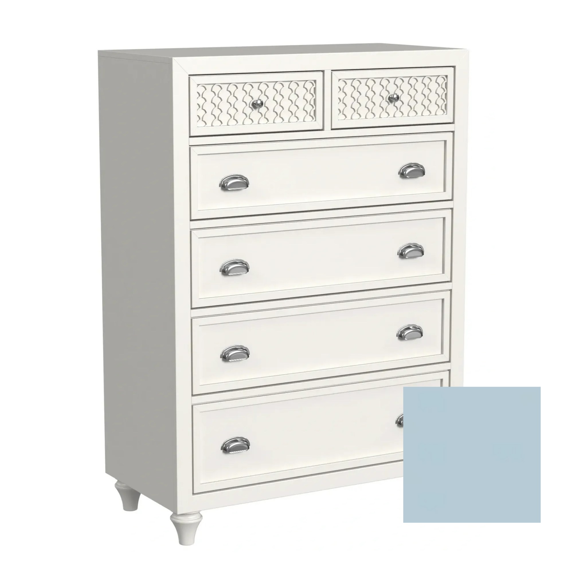 Amanda 6 Drawer Chest - Tots to Teens Furniture
