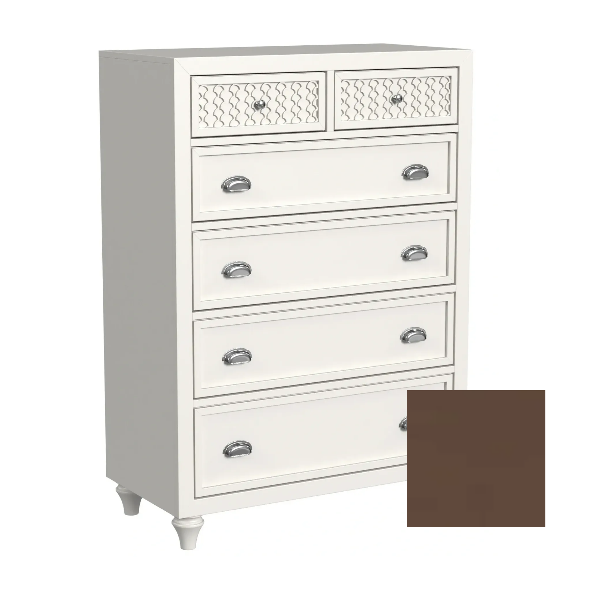 Amanda 6 Drawer Chest - Tots to Teens Furniture