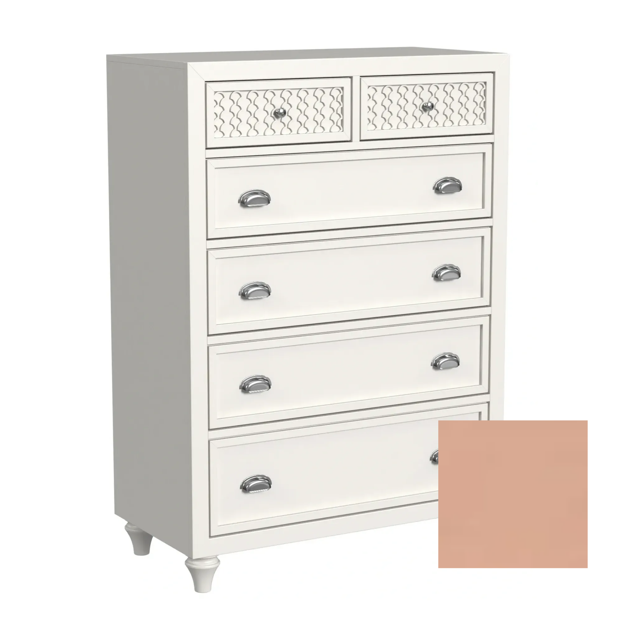 Amanda 6 Drawer Chest - Tots to Teens Furniture
