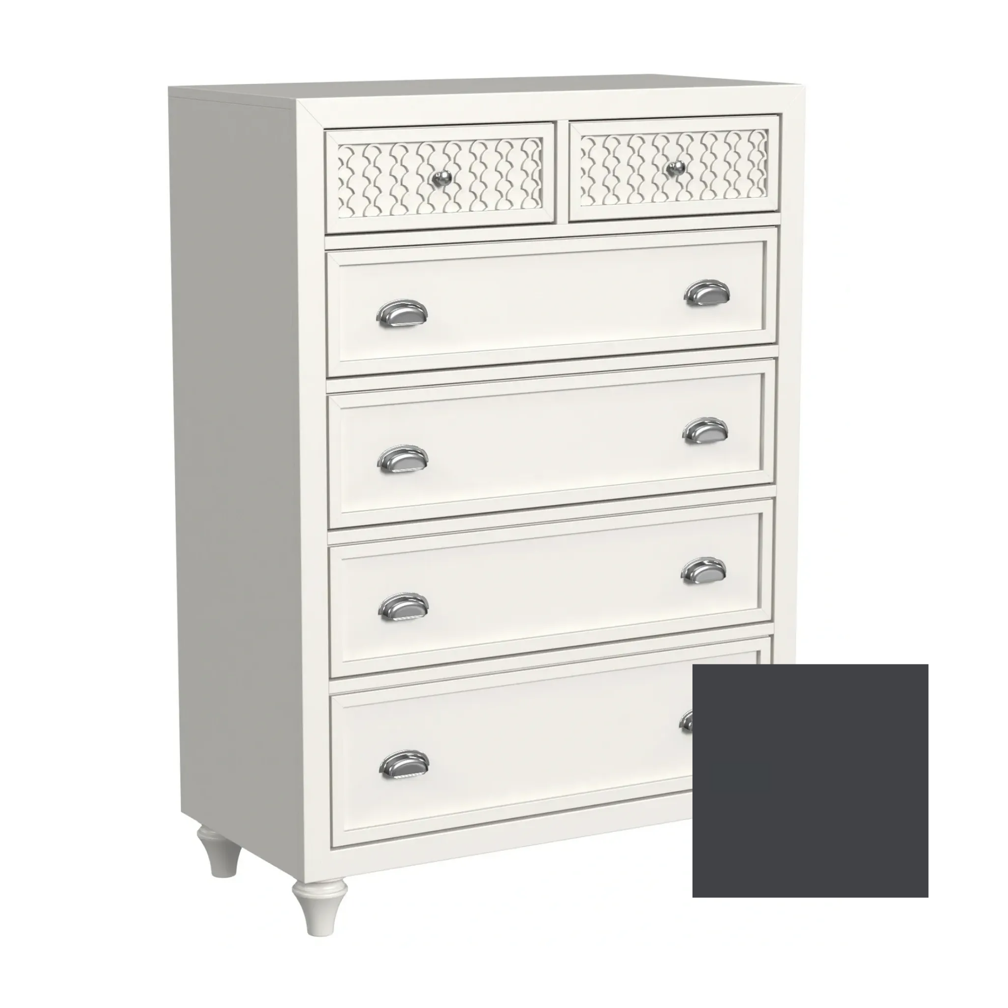 Amanda 6 Drawer Chest - Tots to Teens Furniture