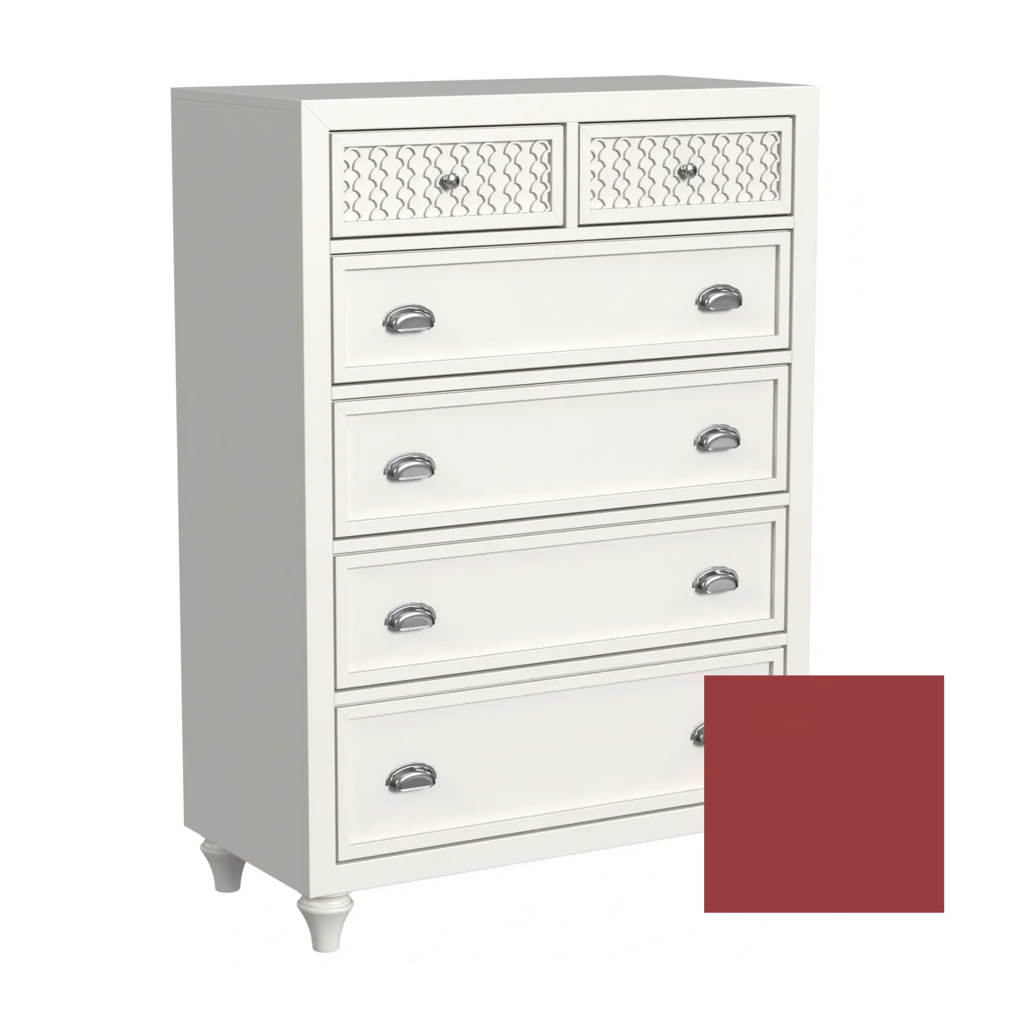Amanda 6 Drawer Chest - Tots to Teens Furniture