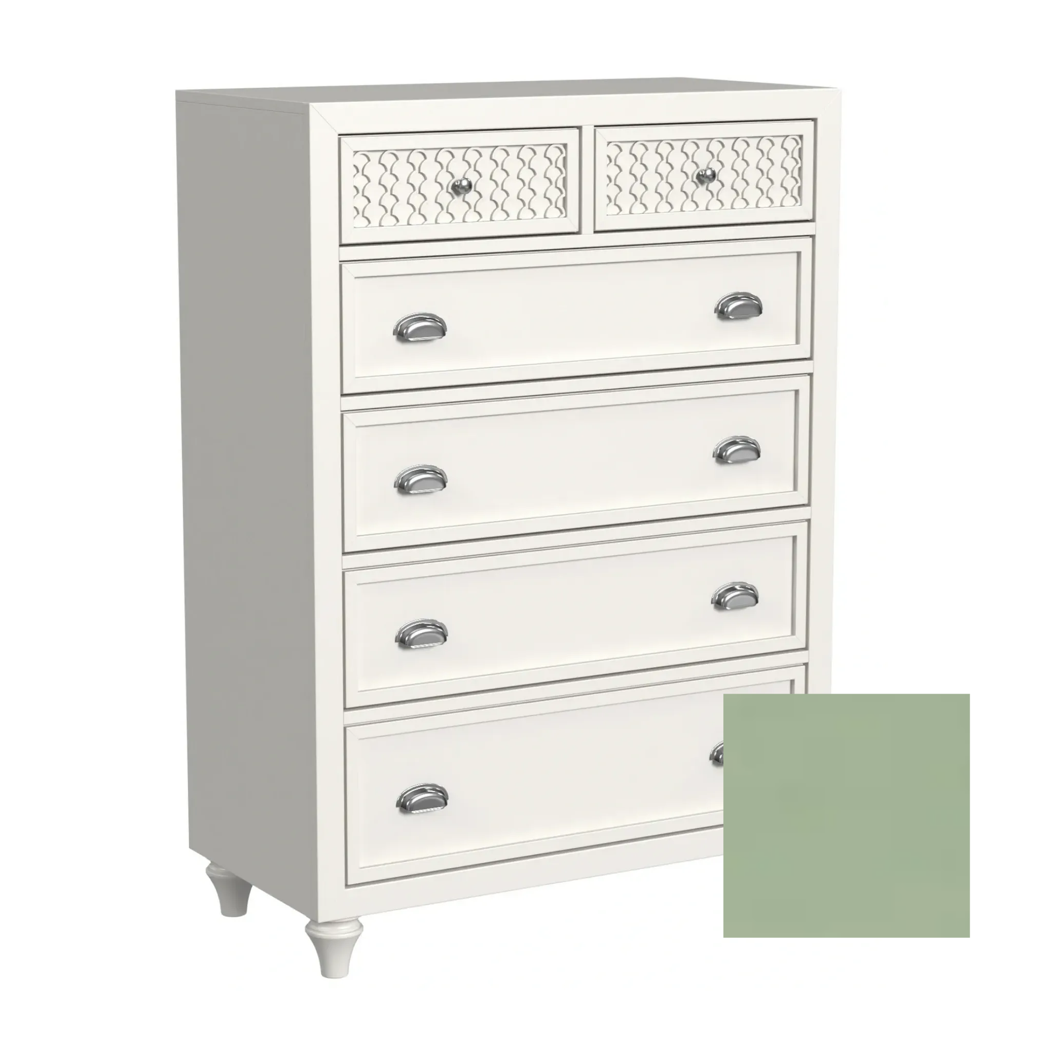 Amanda 6 Drawer Chest - Tots to Teens Furniture