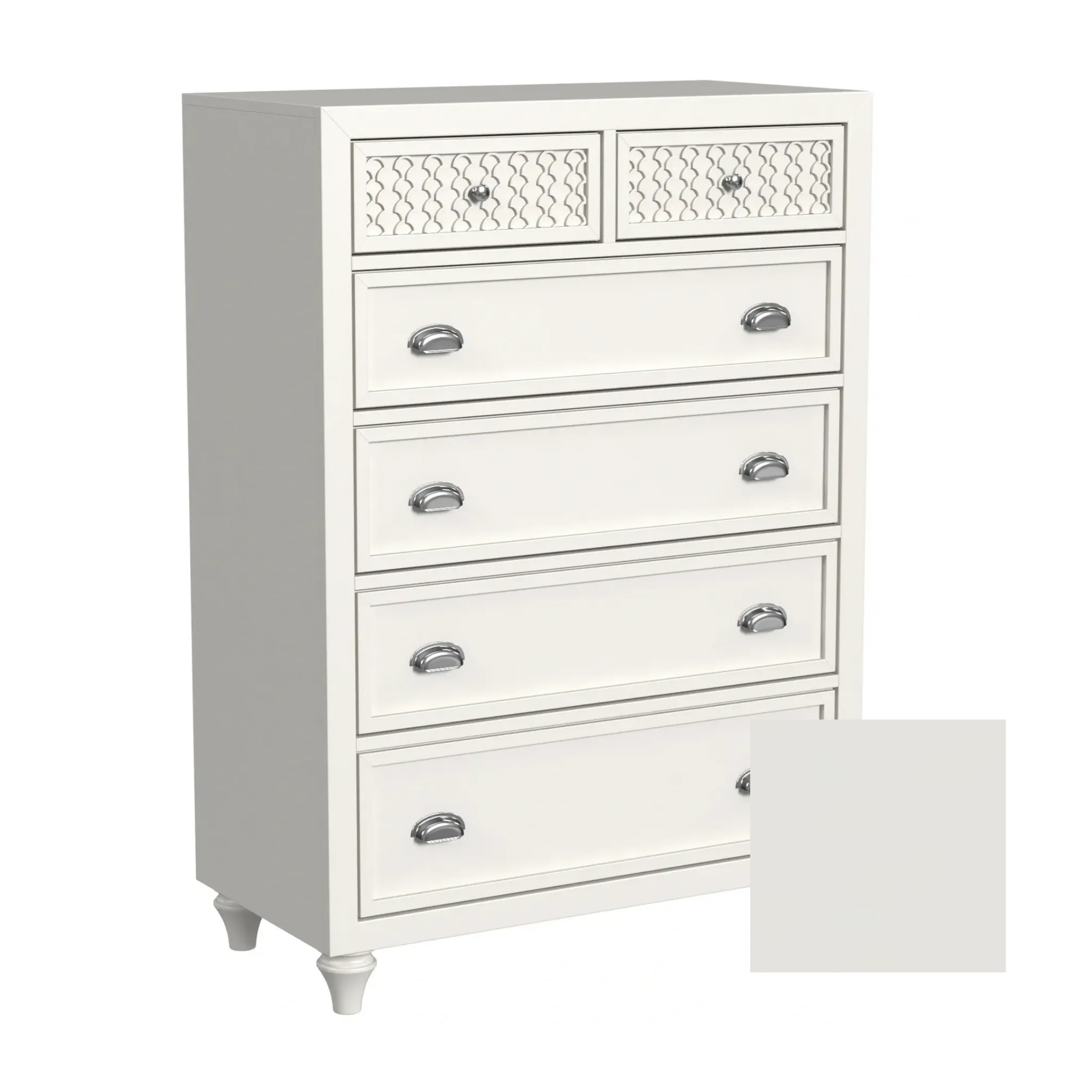 Amanda 6 Drawer Chest - Tots to Teens Furniture