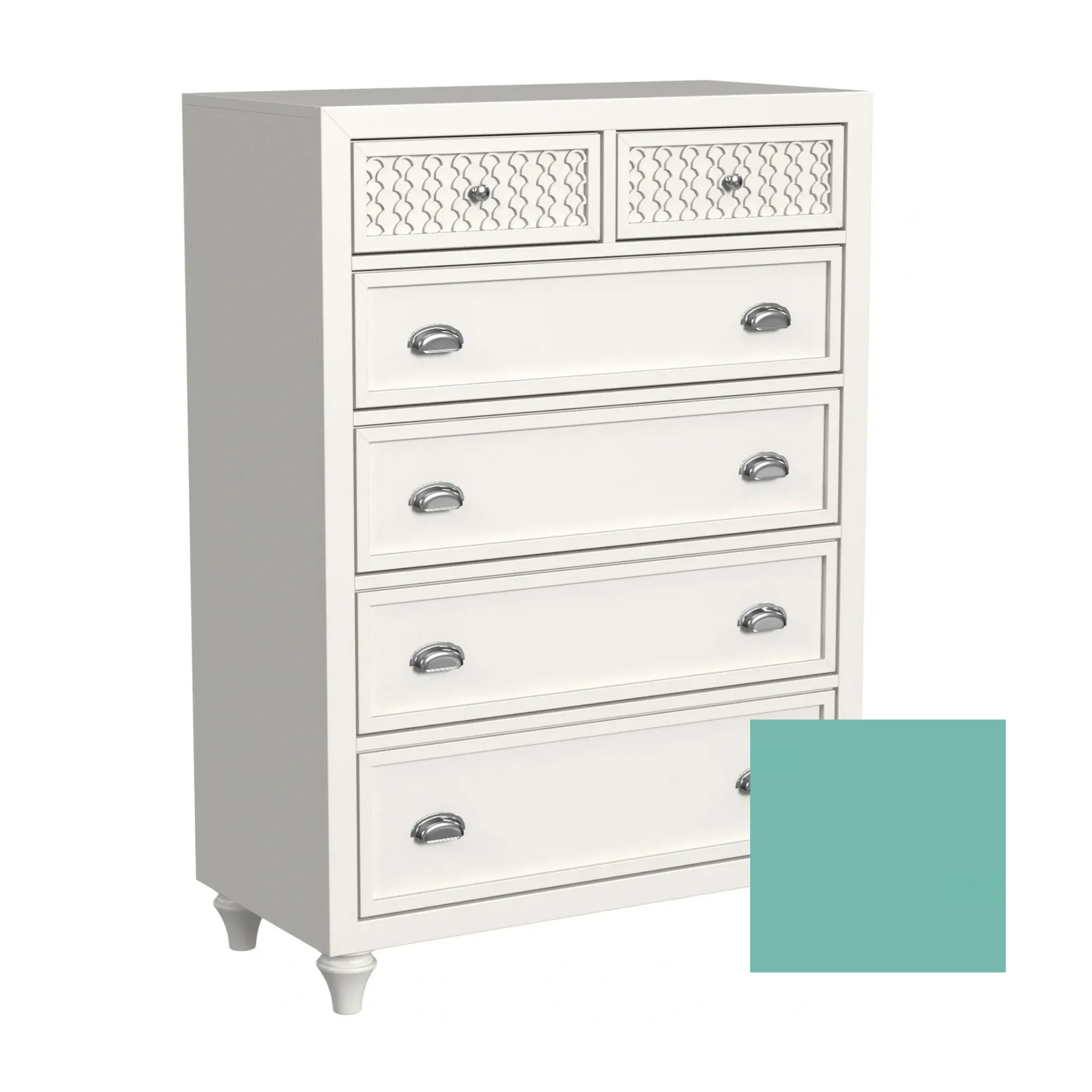 Amanda 6 Drawer Chest - Tots to Teens Furniture