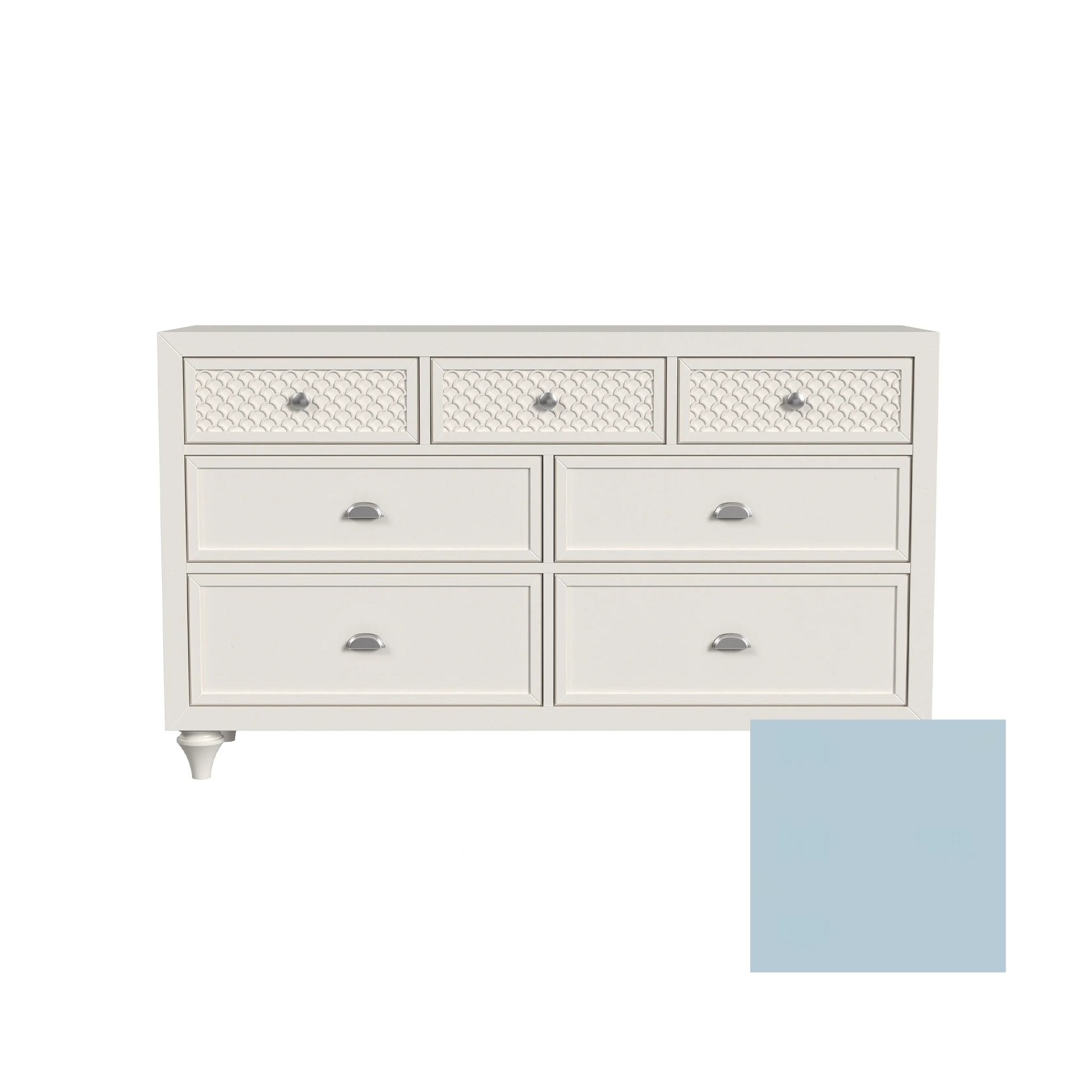Amanda 7 Drawer Double Dresser - Tots to Teens Furniture