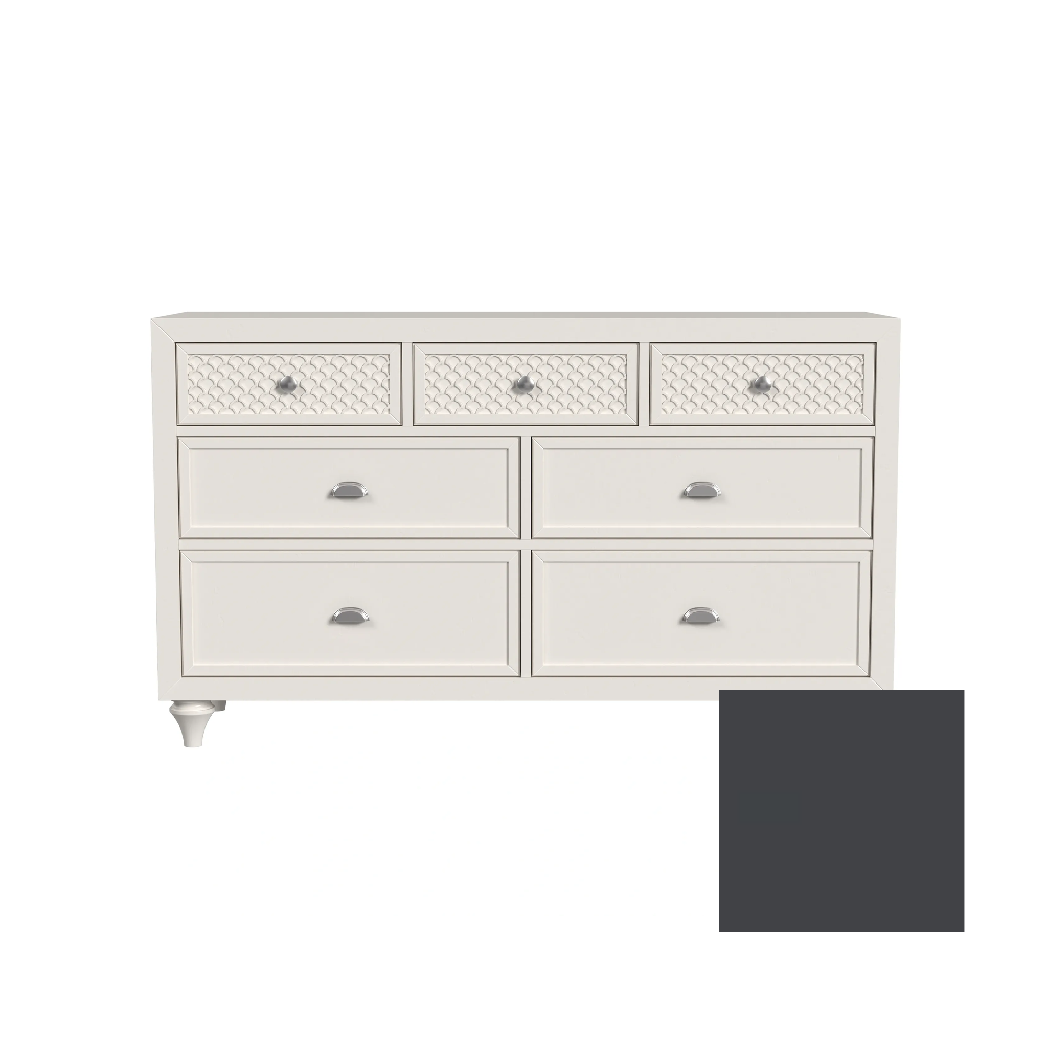 Amanda 7 Drawer Double Dresser - Tots to Teens Furniture