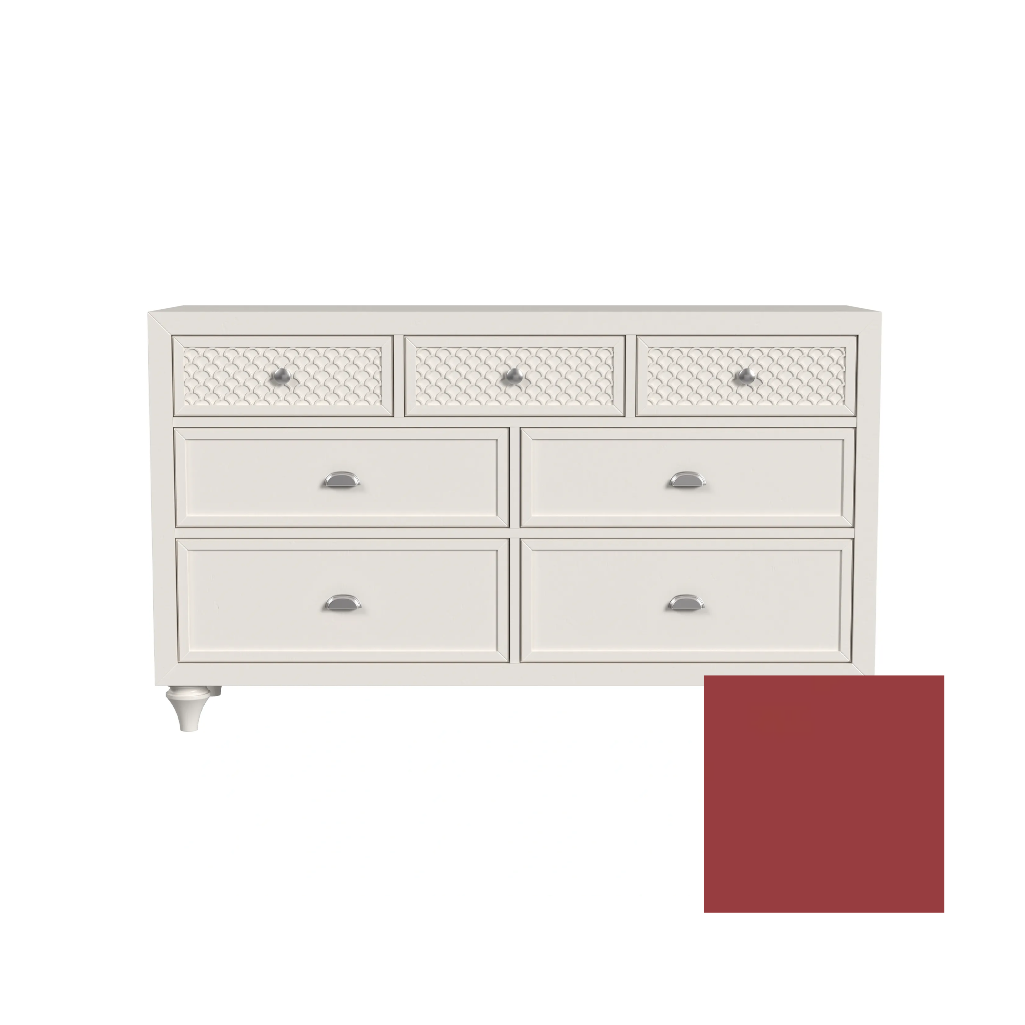 Amanda 7 Drawer Double Dresser - Tots to Teens Furniture
