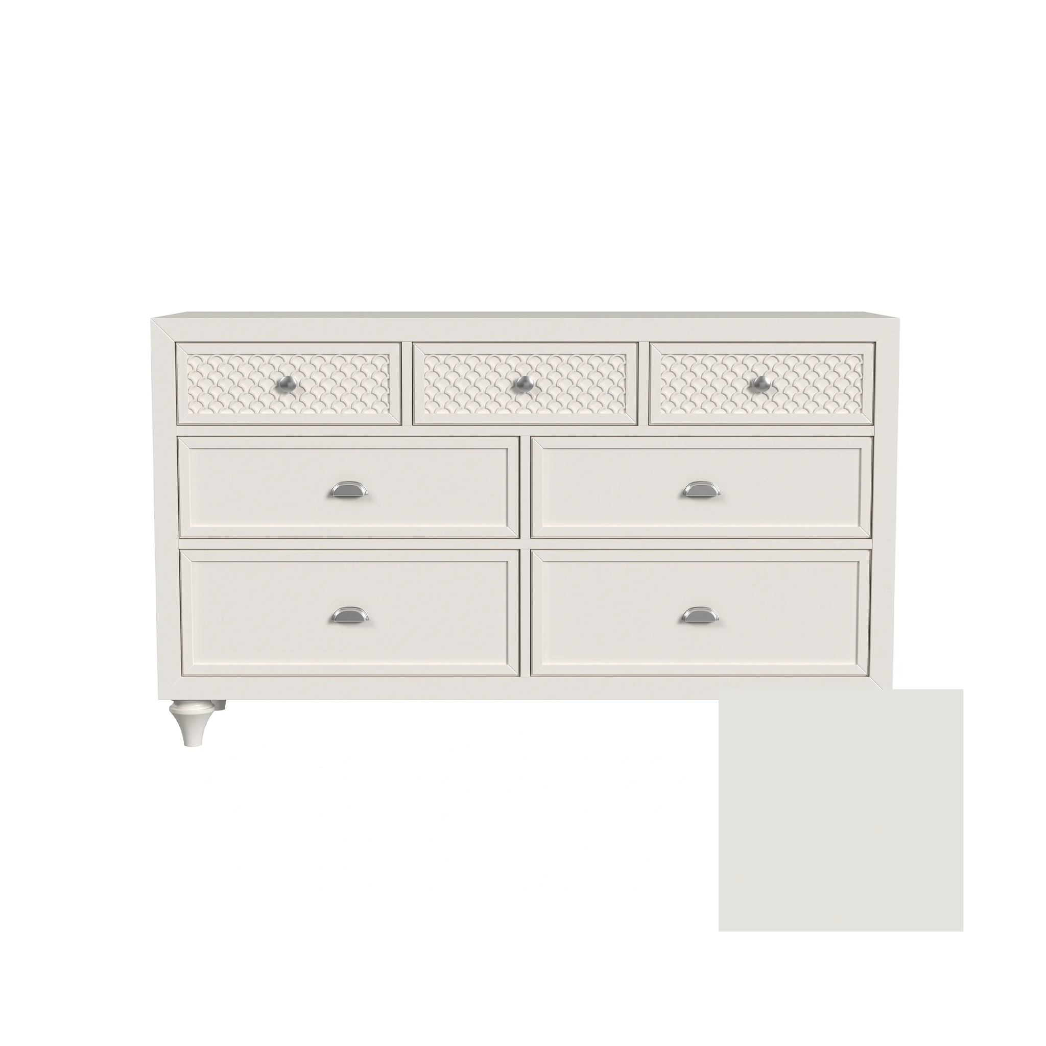 Amanda 7 Drawer Double Dresser - Tots to Teens Furniture