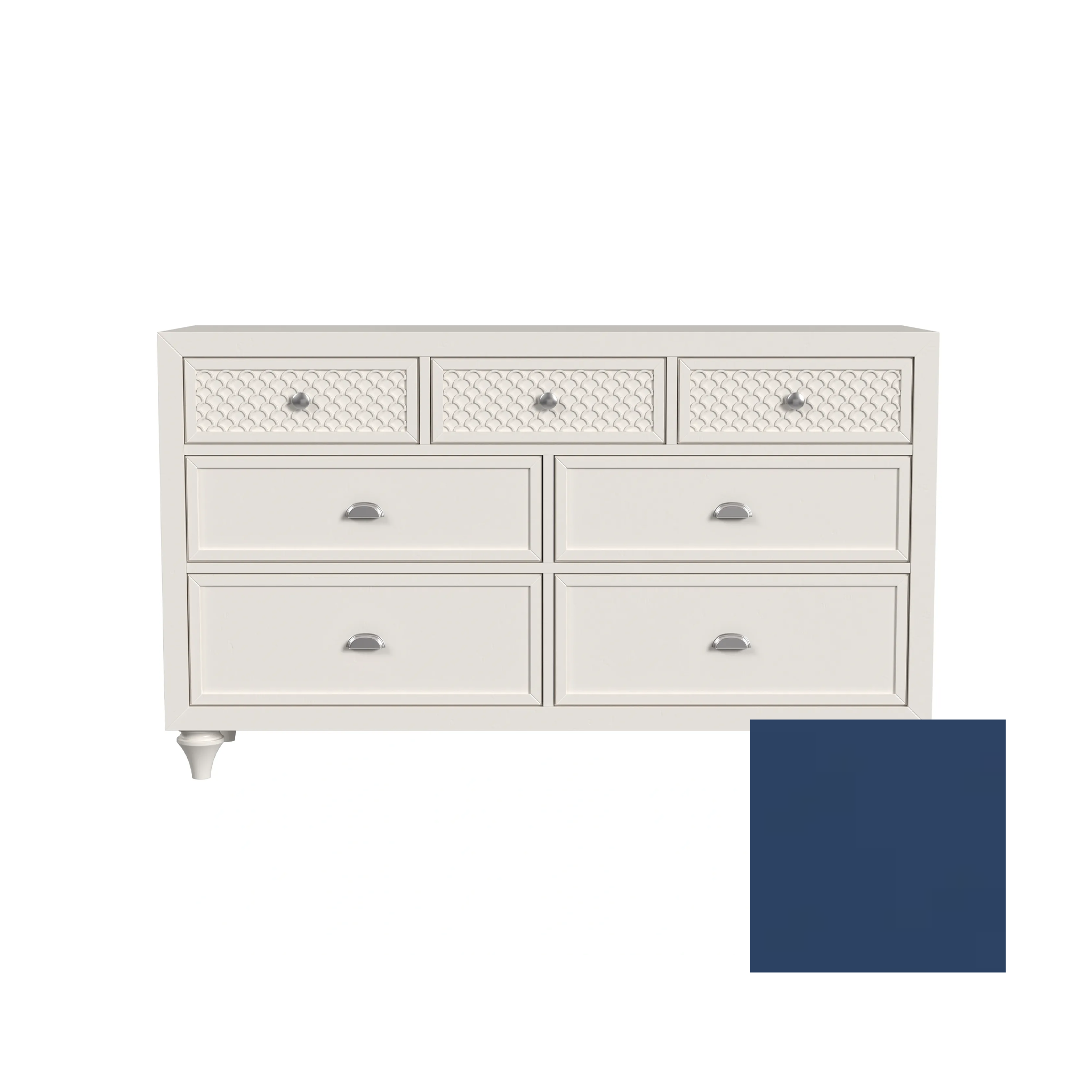 Amanda 7 Drawer Double Dresser - Tots to Teens Furniture