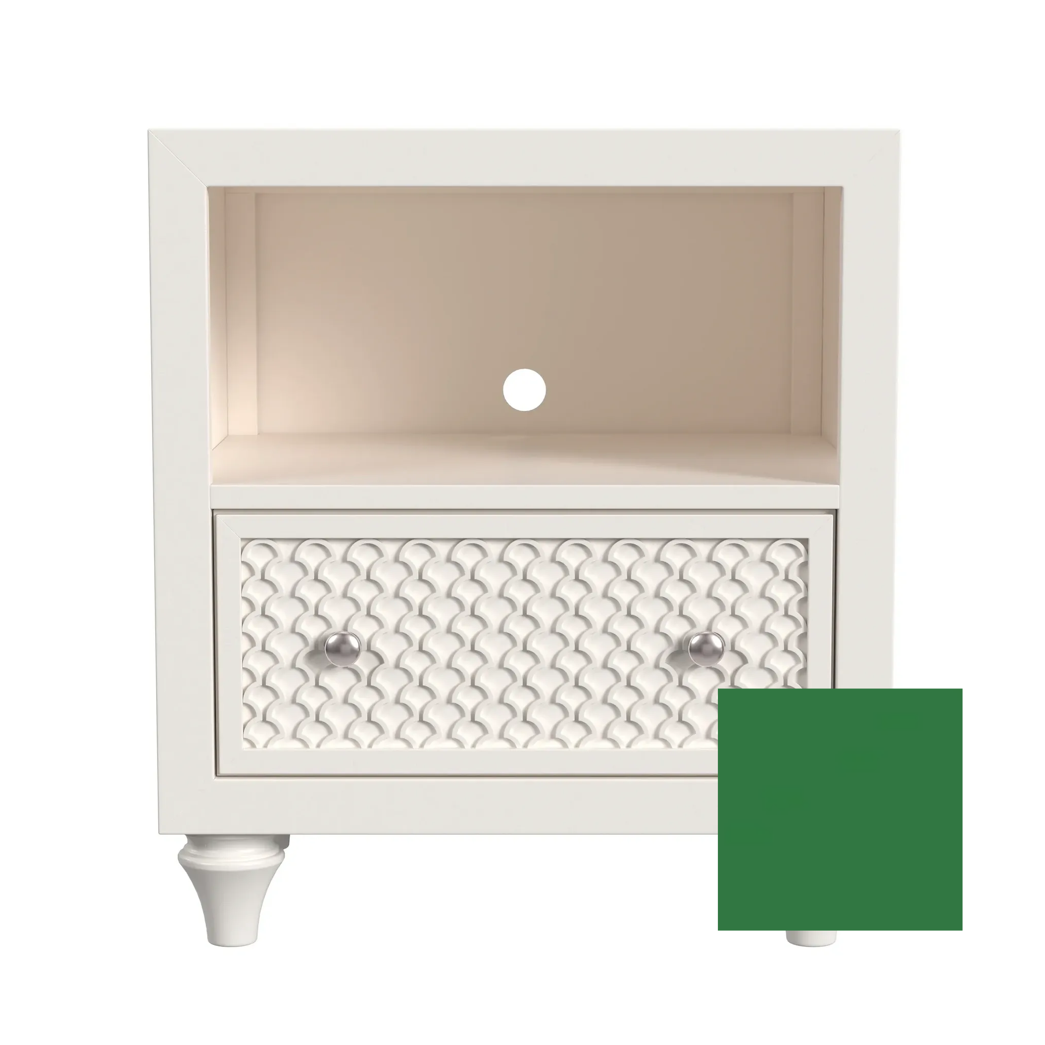 Amanda 1 Drawer Nightstand - Tots to Teens Furniture