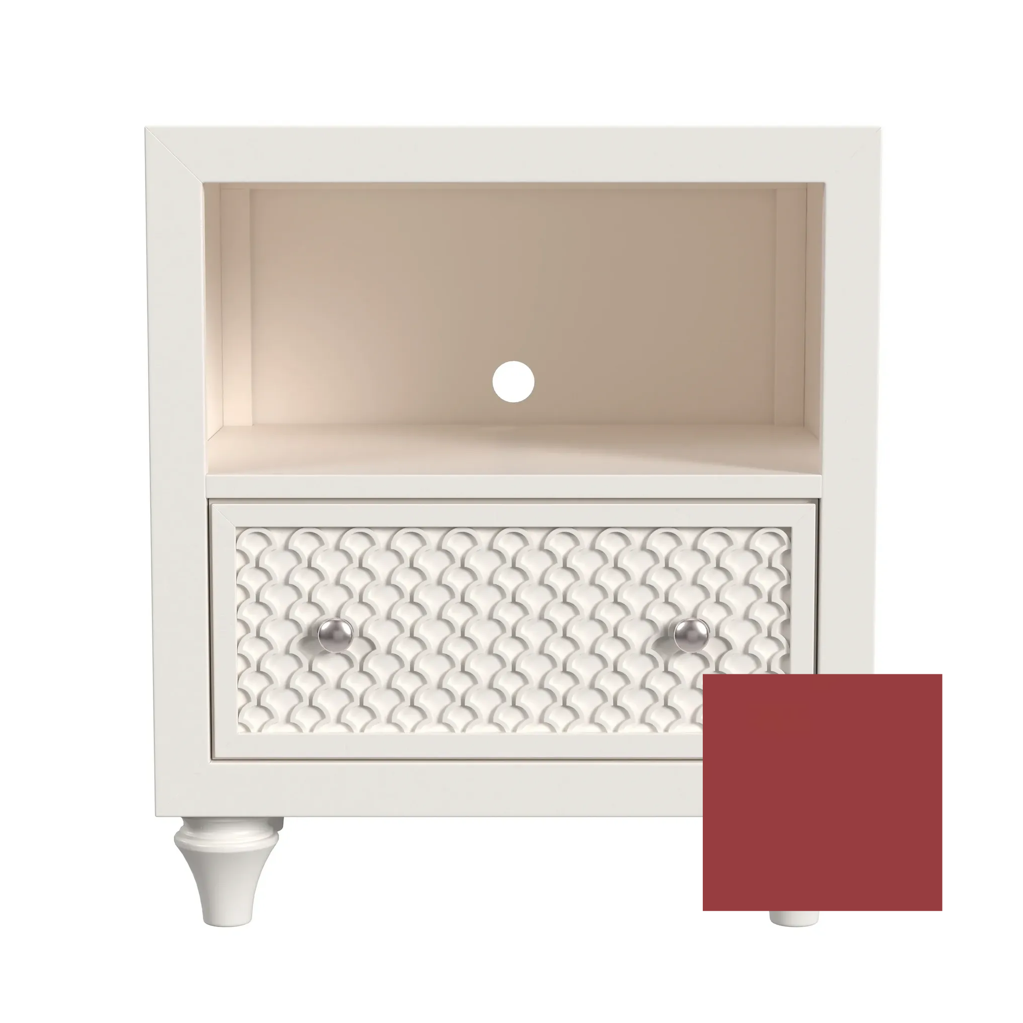 Amanda 1 Drawer Nightstand - Tots to Teens Furniture