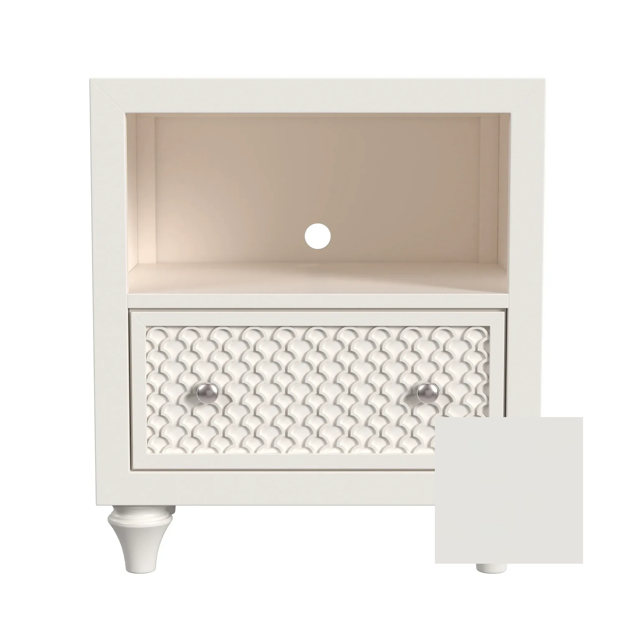 Amanda 1 Drawer Nightstand - Tots to Teens Furniture