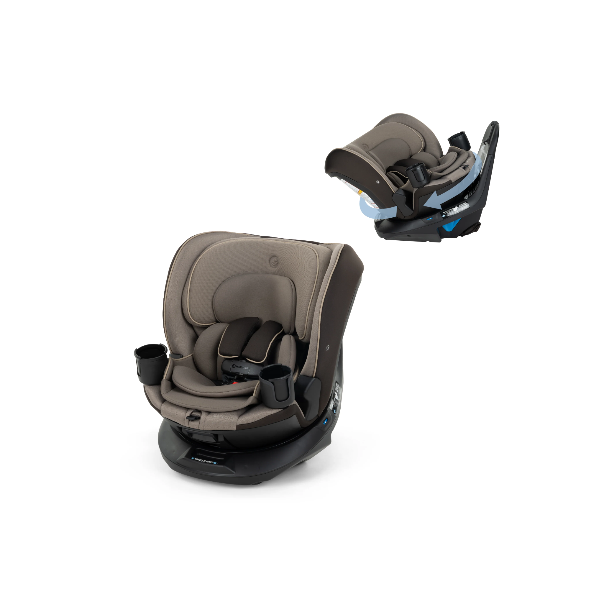 Andi 360 Rotating All-in-One Convertible Car Seat - Tots to Teens Furniture
