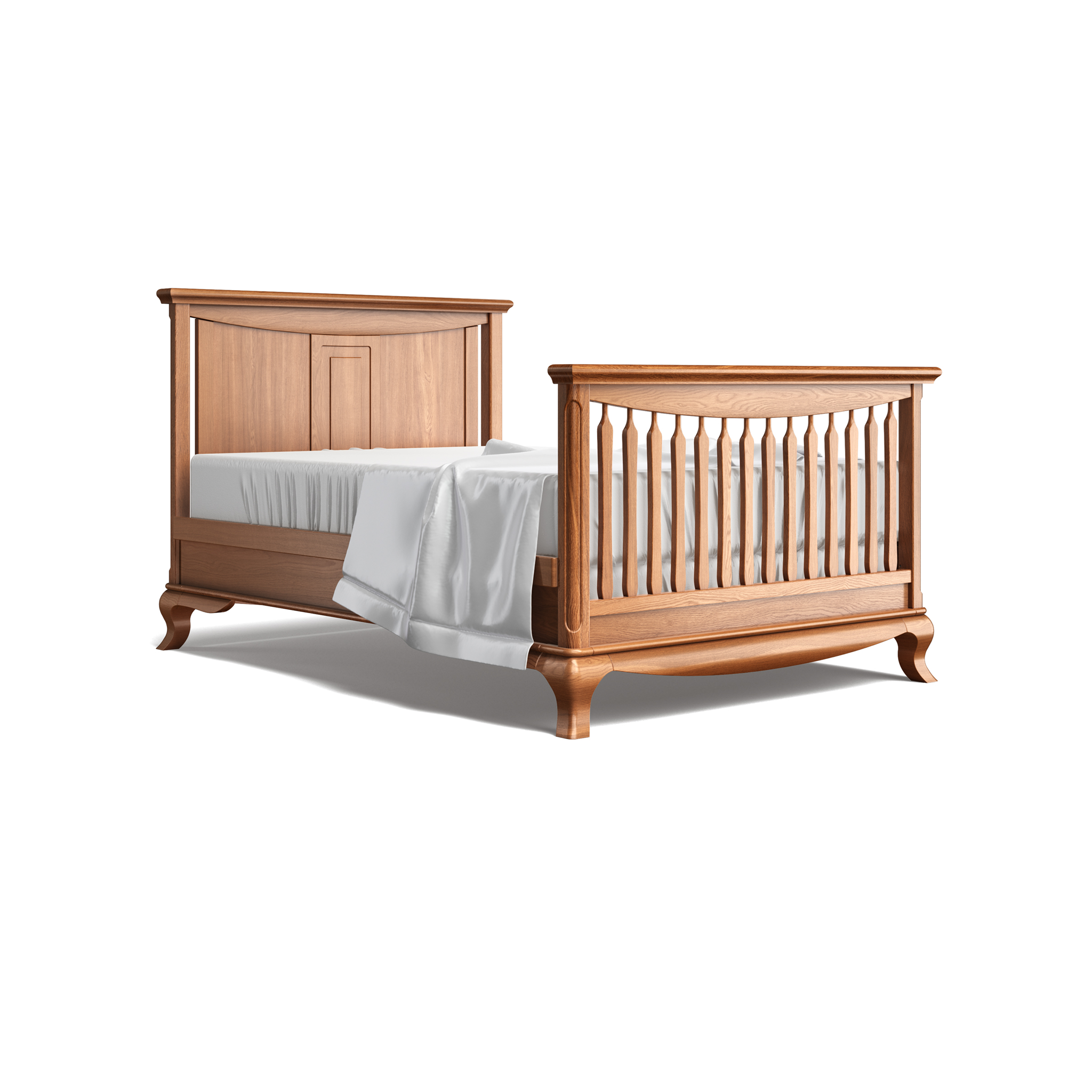 Antonio Convertible Crib with Solid Panel - Tots to Teens Furniture