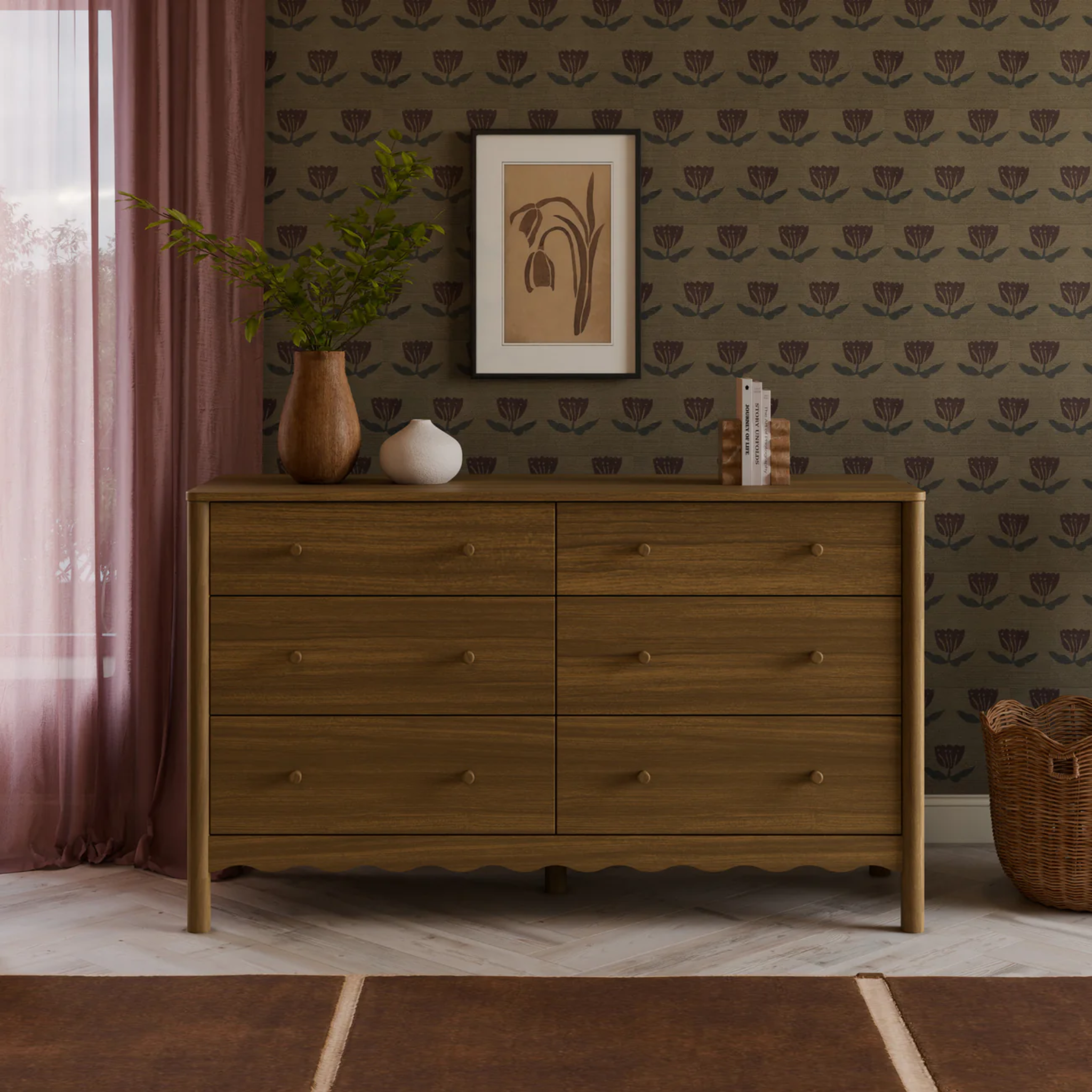 Swell 6-Drawer Wide Assembled Dresser | Tots to Teens Furniture