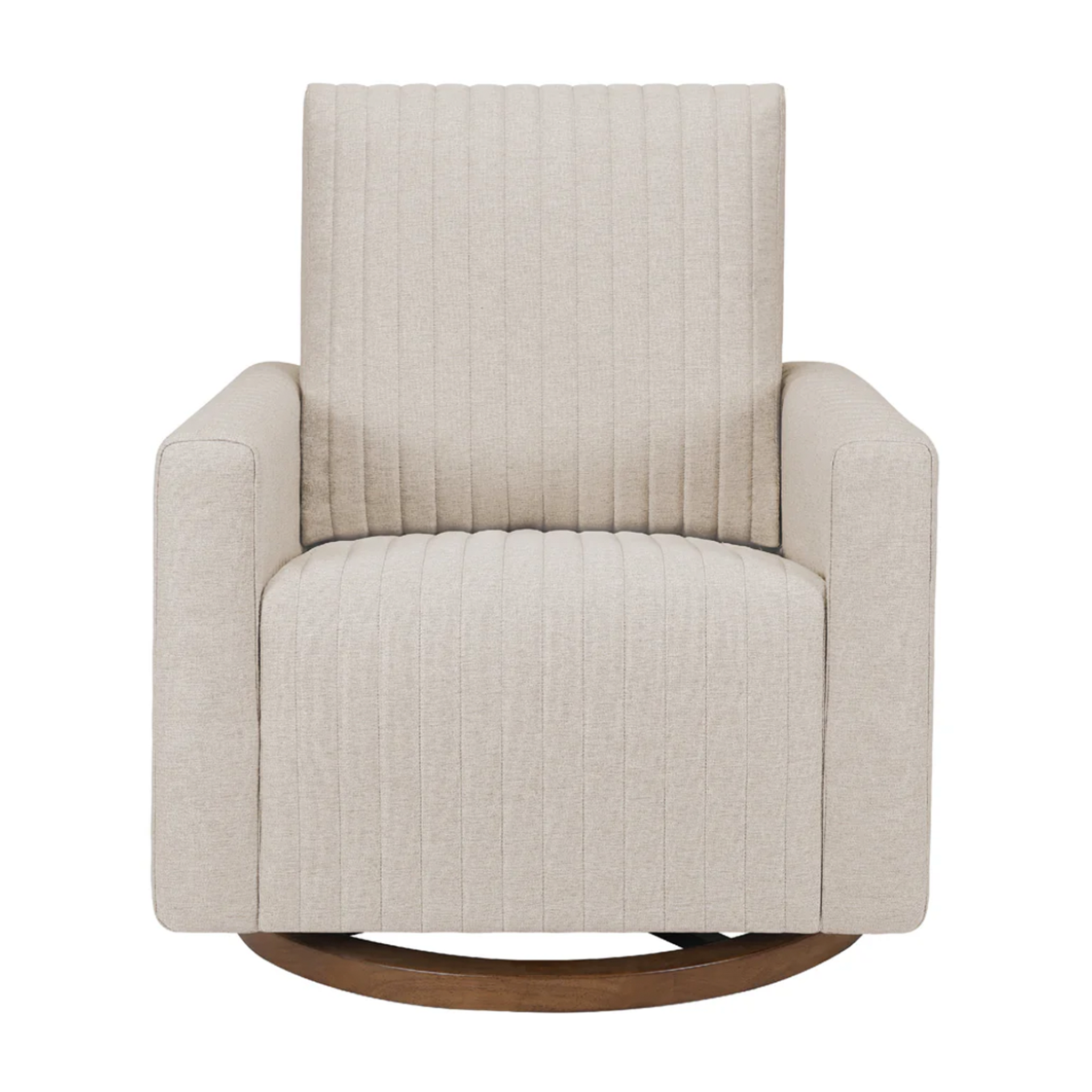 Poe Channeled Swivel Glider - Tots to Teens Furniture