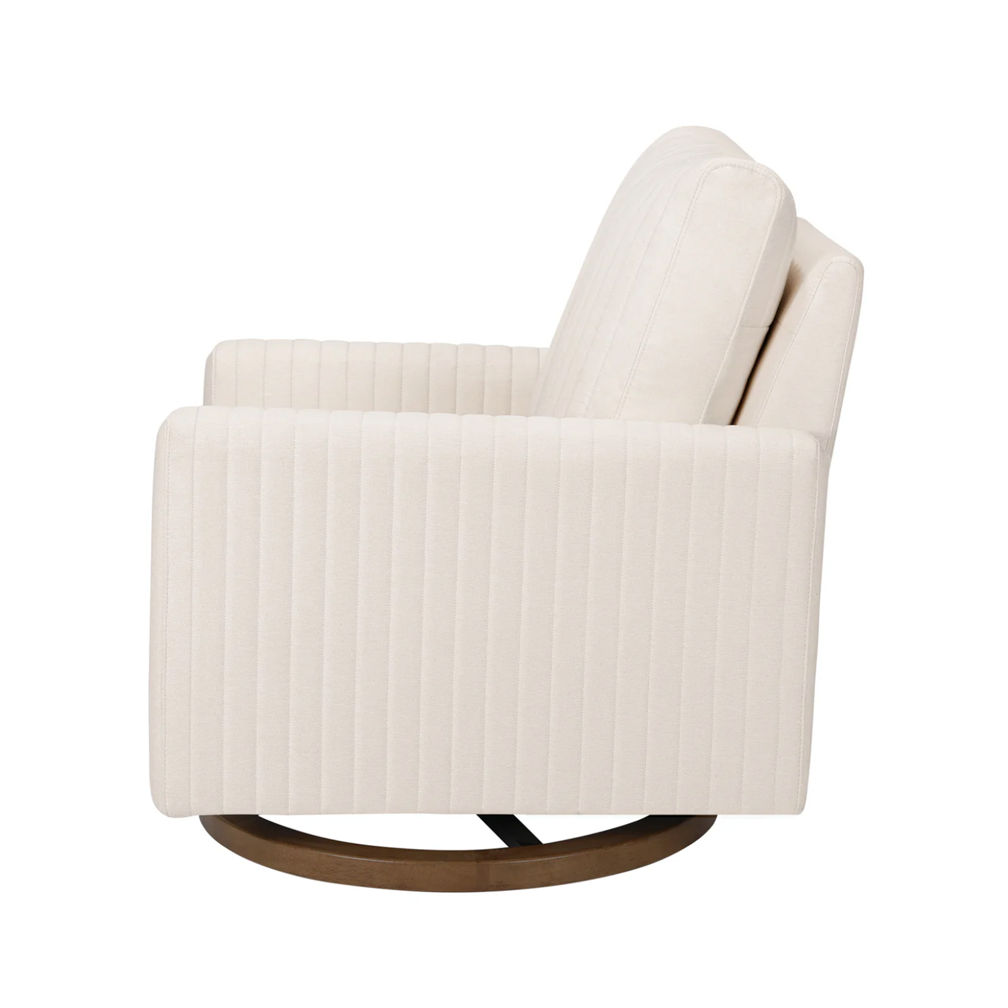 Poe Channeled Swivel Glider - Tots to Teens Furniture