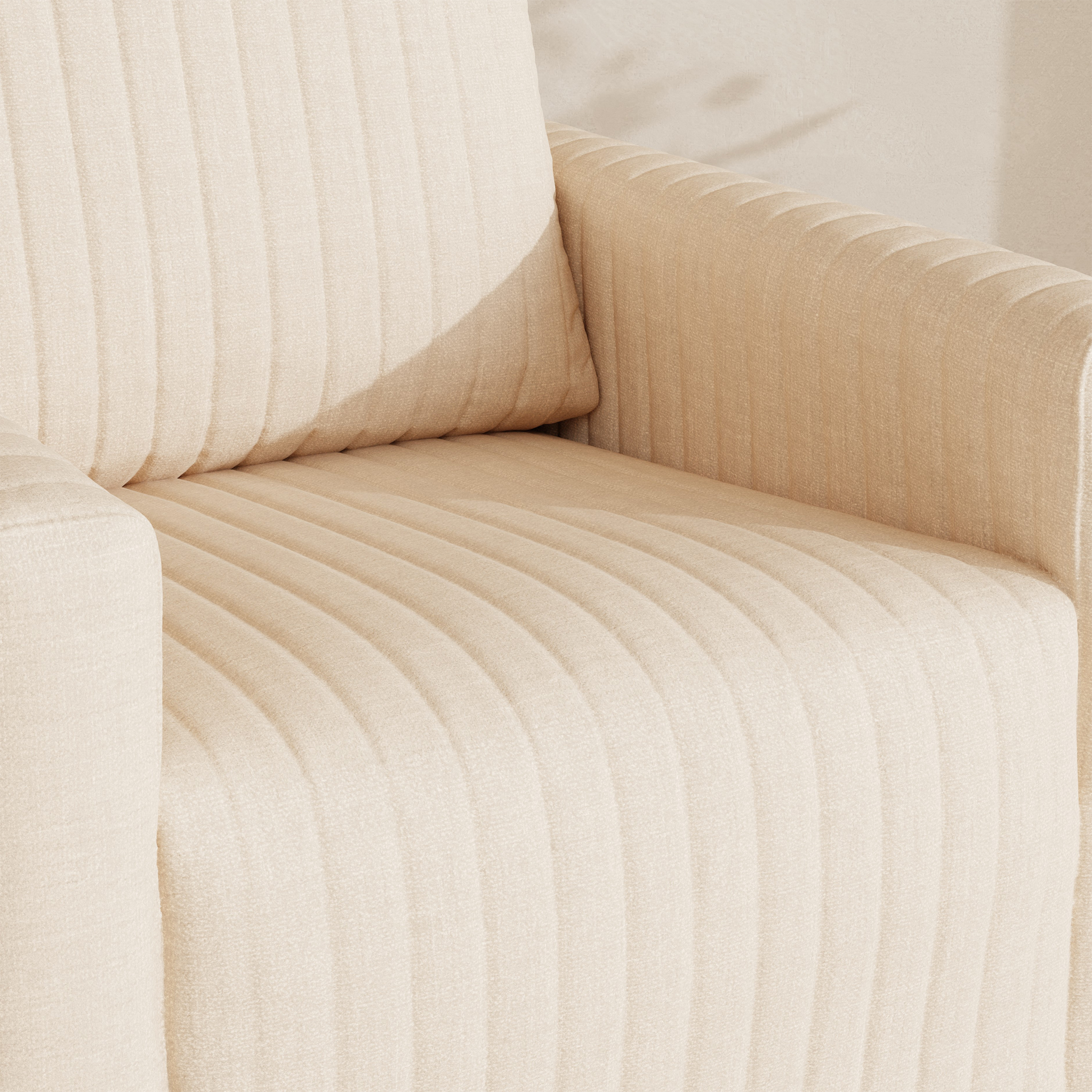 Poe Channeled Swivel Glider - Tots to Teens Furniture