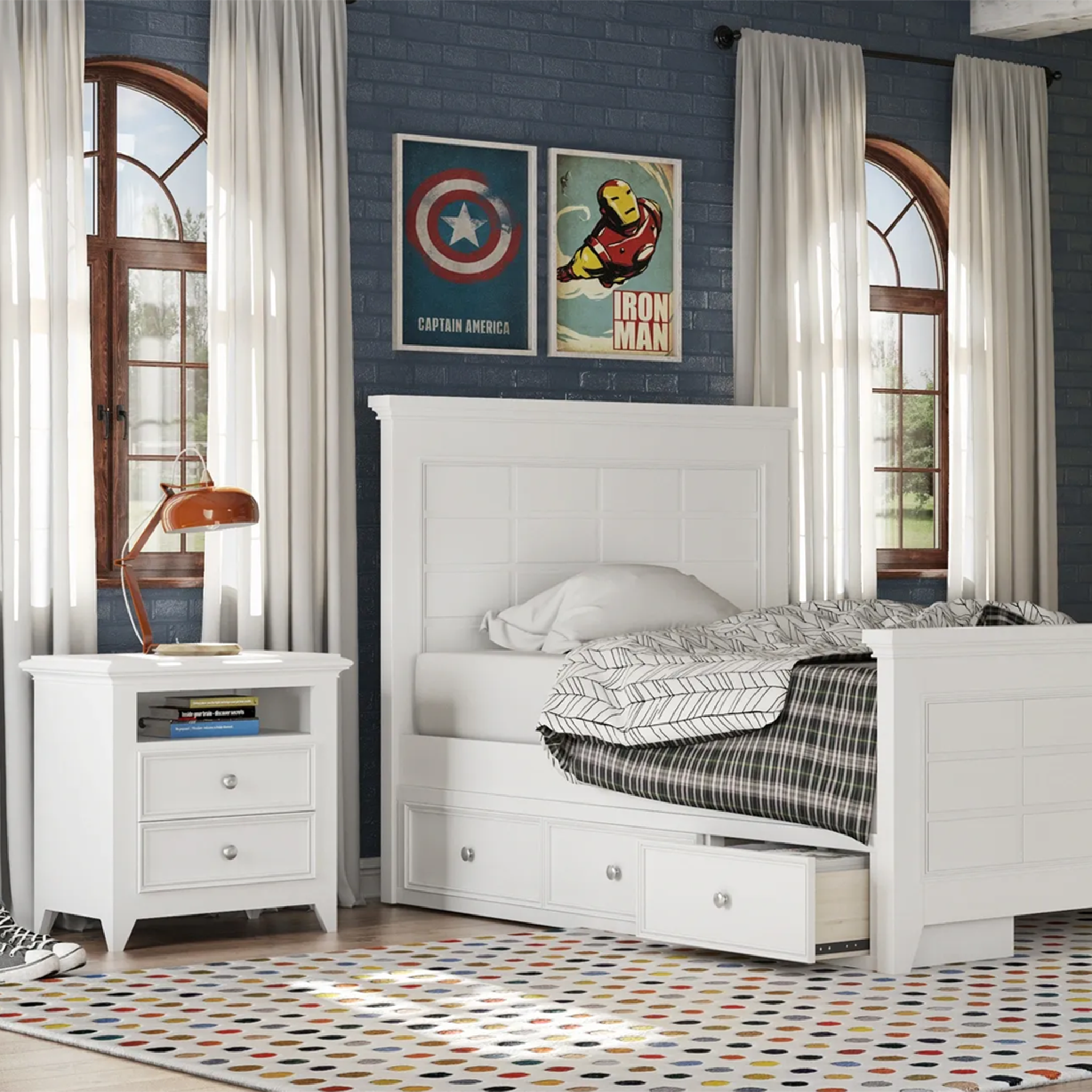 Bailey Nightstand - Tots to Teens Furniture