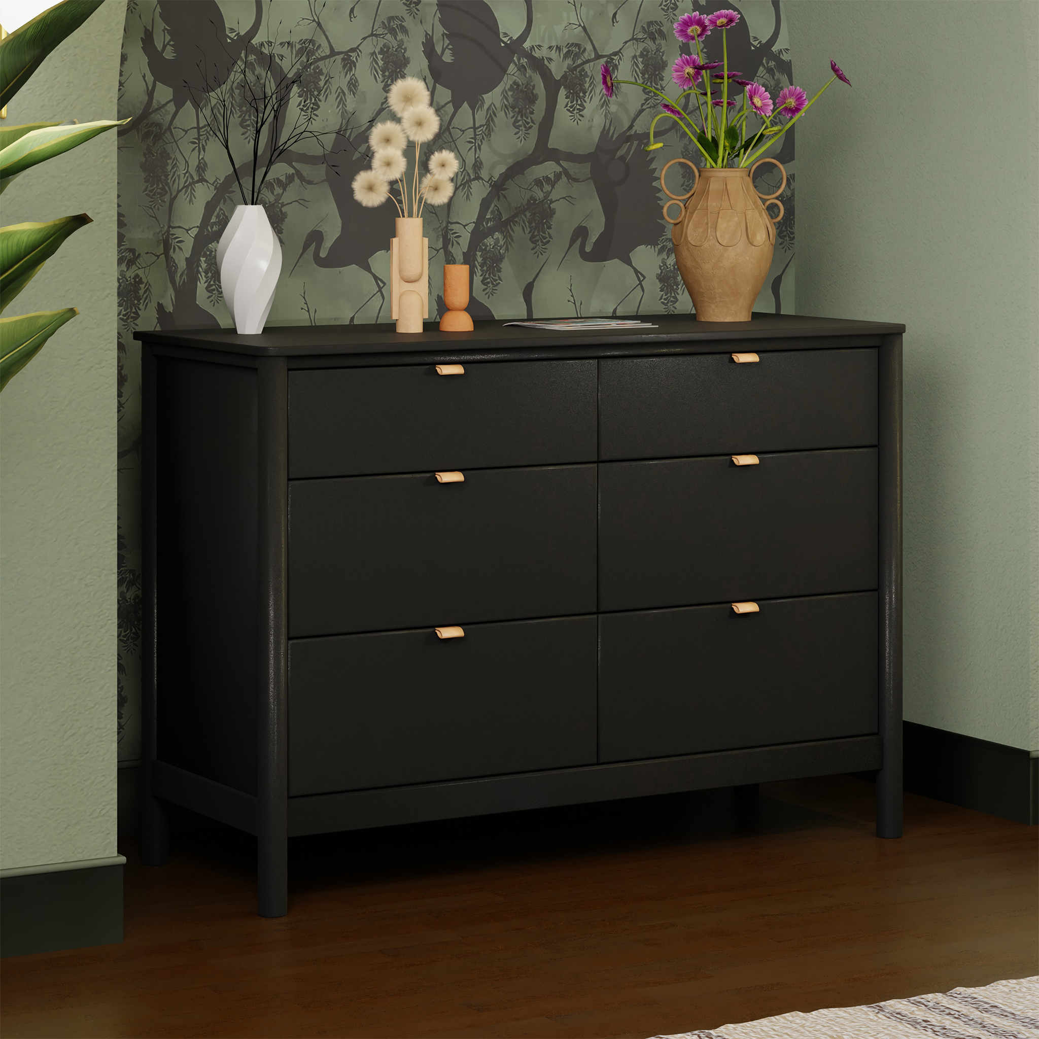Bondi 6-Drawer Assembled Dresser (Limited Colors Available) - Tots to Teens Furniture