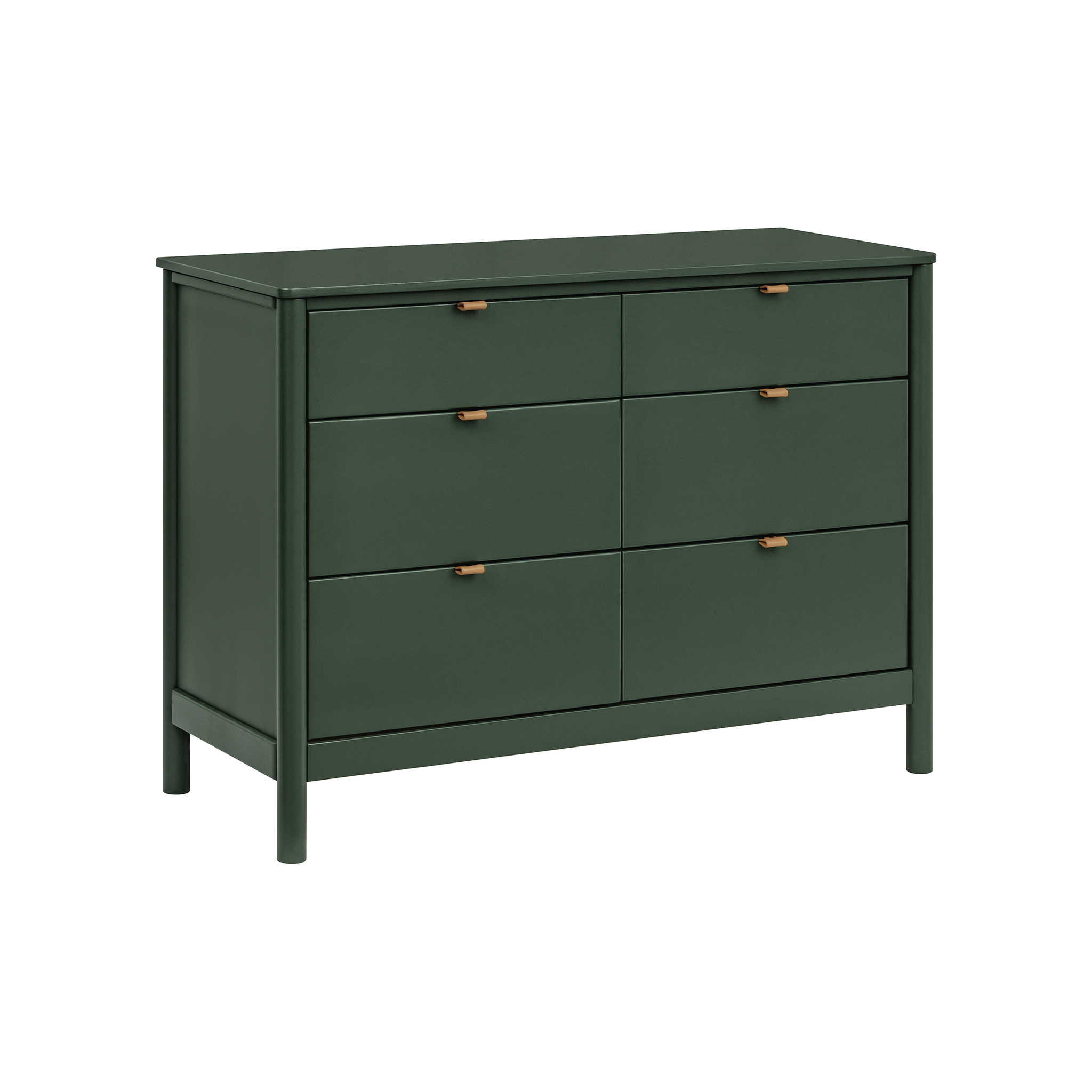 Bondi 6-Drawer Assembled Dresser (Limited Colors Available) - Tots to Teens Furniture