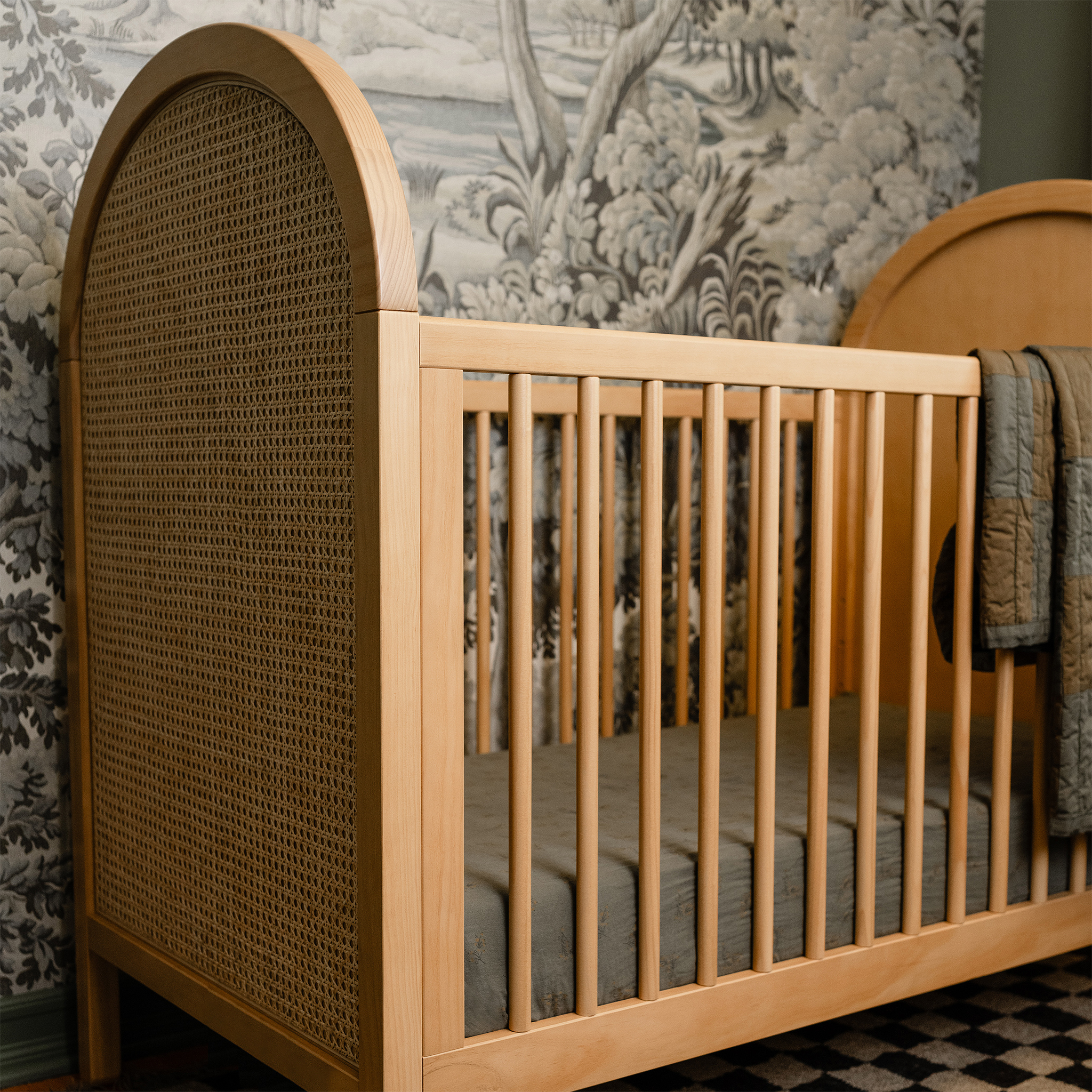 Bondi Cane 3-in-1 Convertible Crib w/ Toddler Bed Kit (Limited Colors Available) - Tots to Teens Furniture
