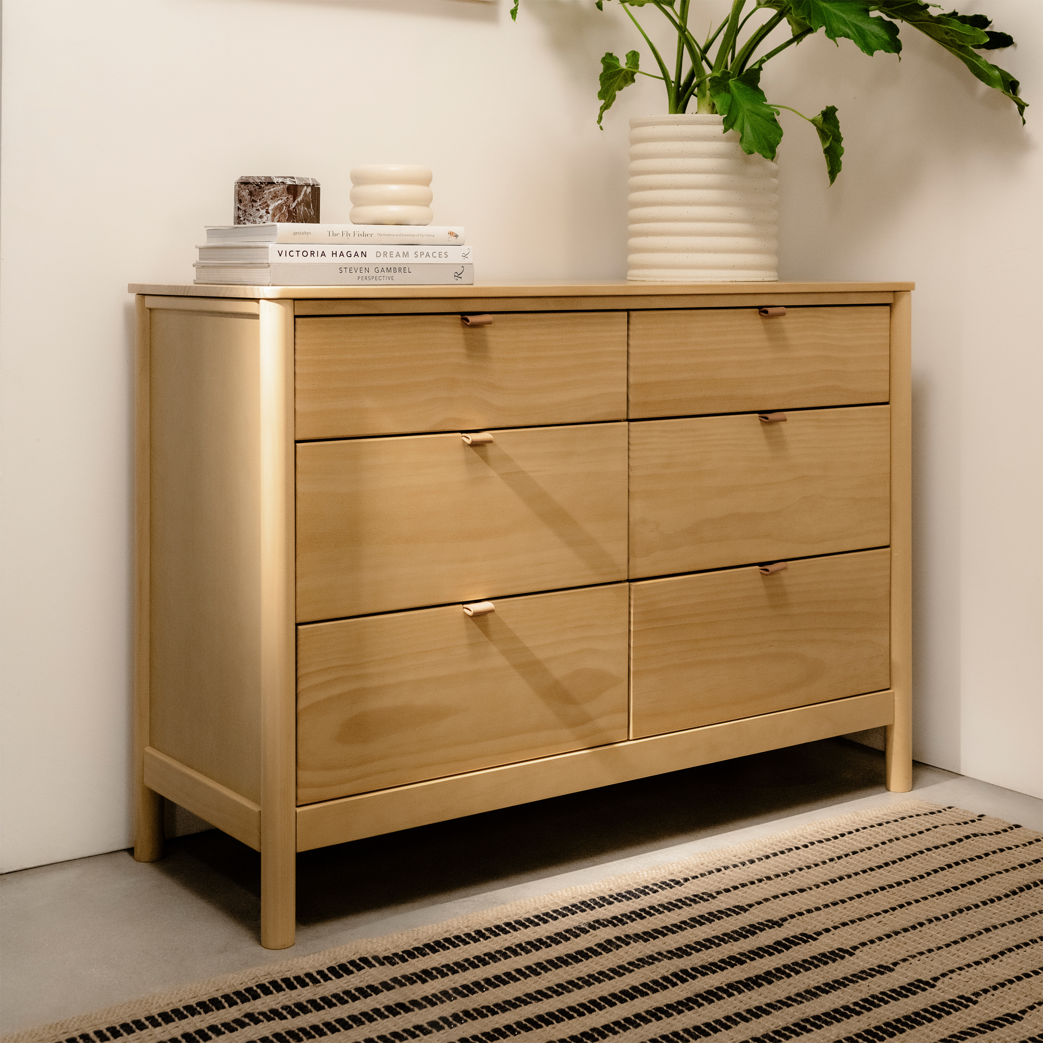 Bondi 6-Drawer Assembled Dresser (Limited Colors Available) - Tots to Teens Furniture