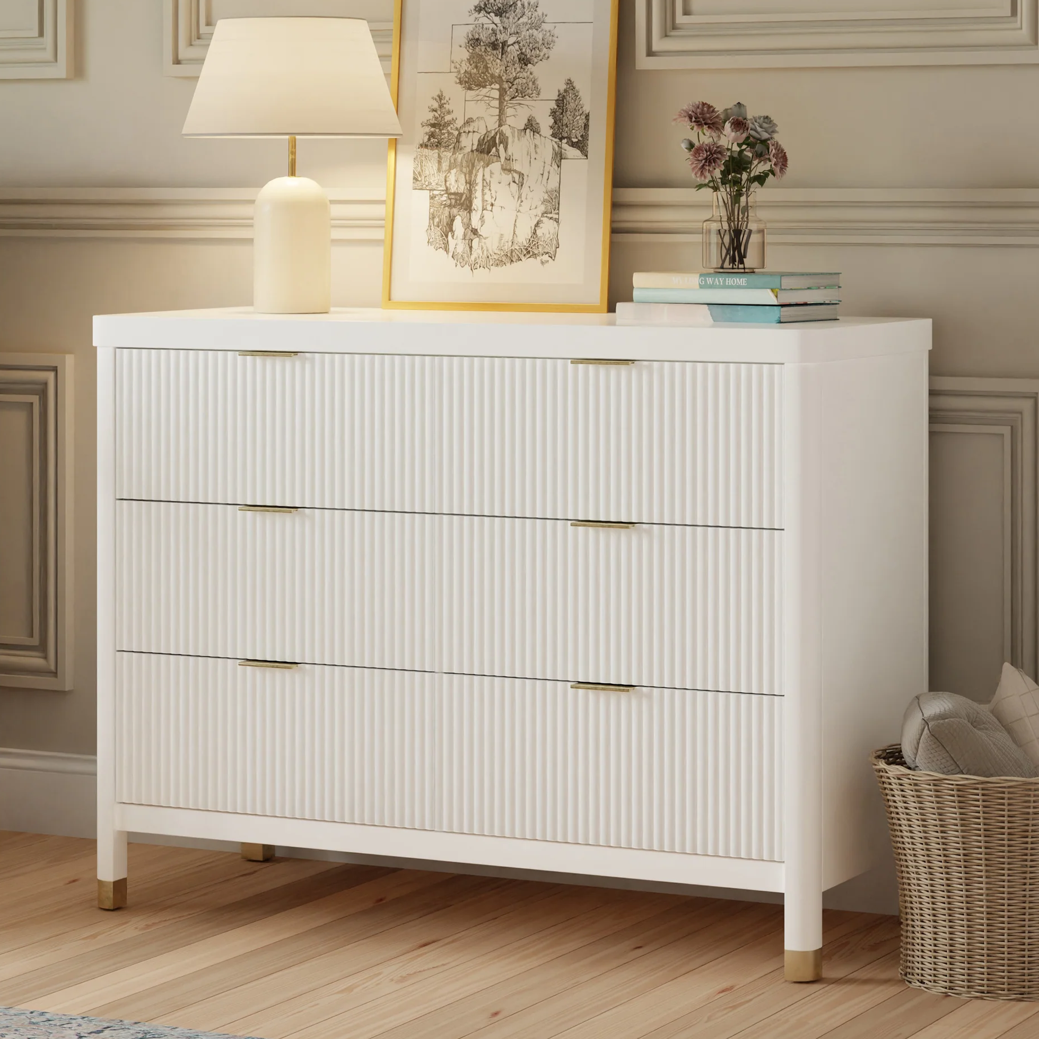 Brimsley 6 Drawer Dresser - Tots to Teens Furniture