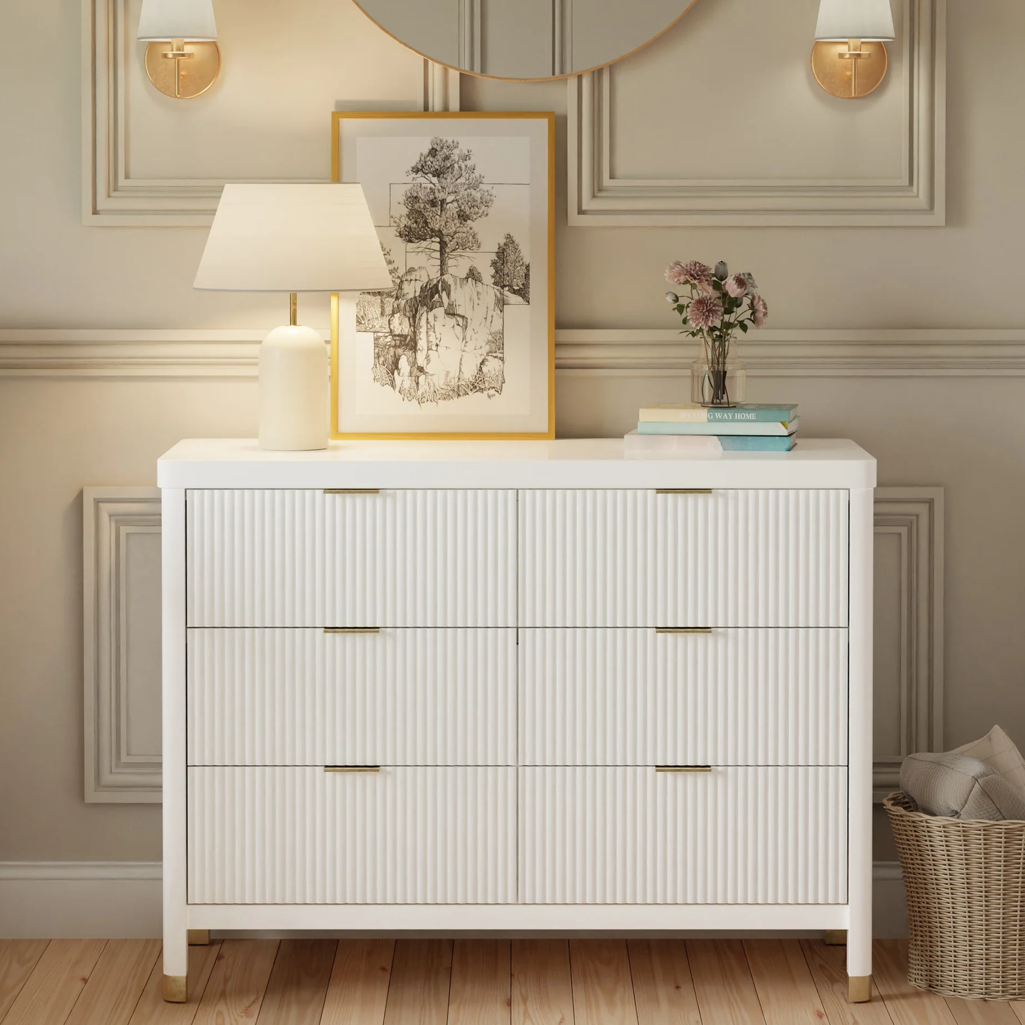 Brimsley 6 Drawer Dresser - Tots to Teens Furniture