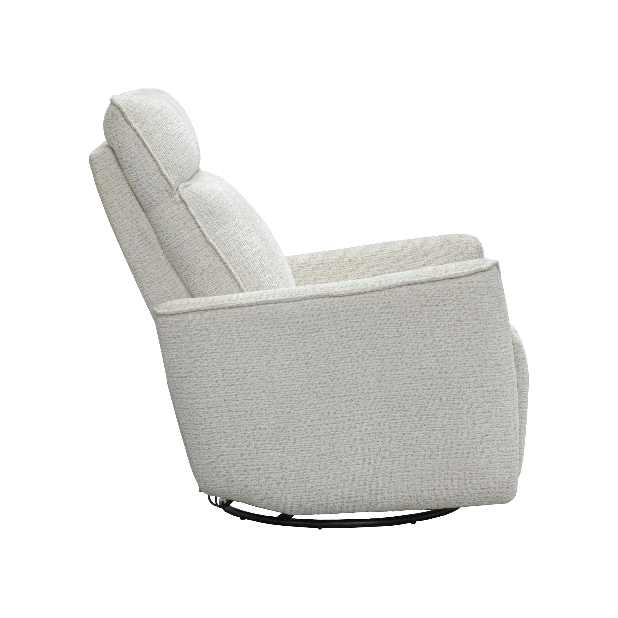 Brixy Exclusive Cloud Power Headrest Swivel Glider Recliner | Tots to Teens Furniture