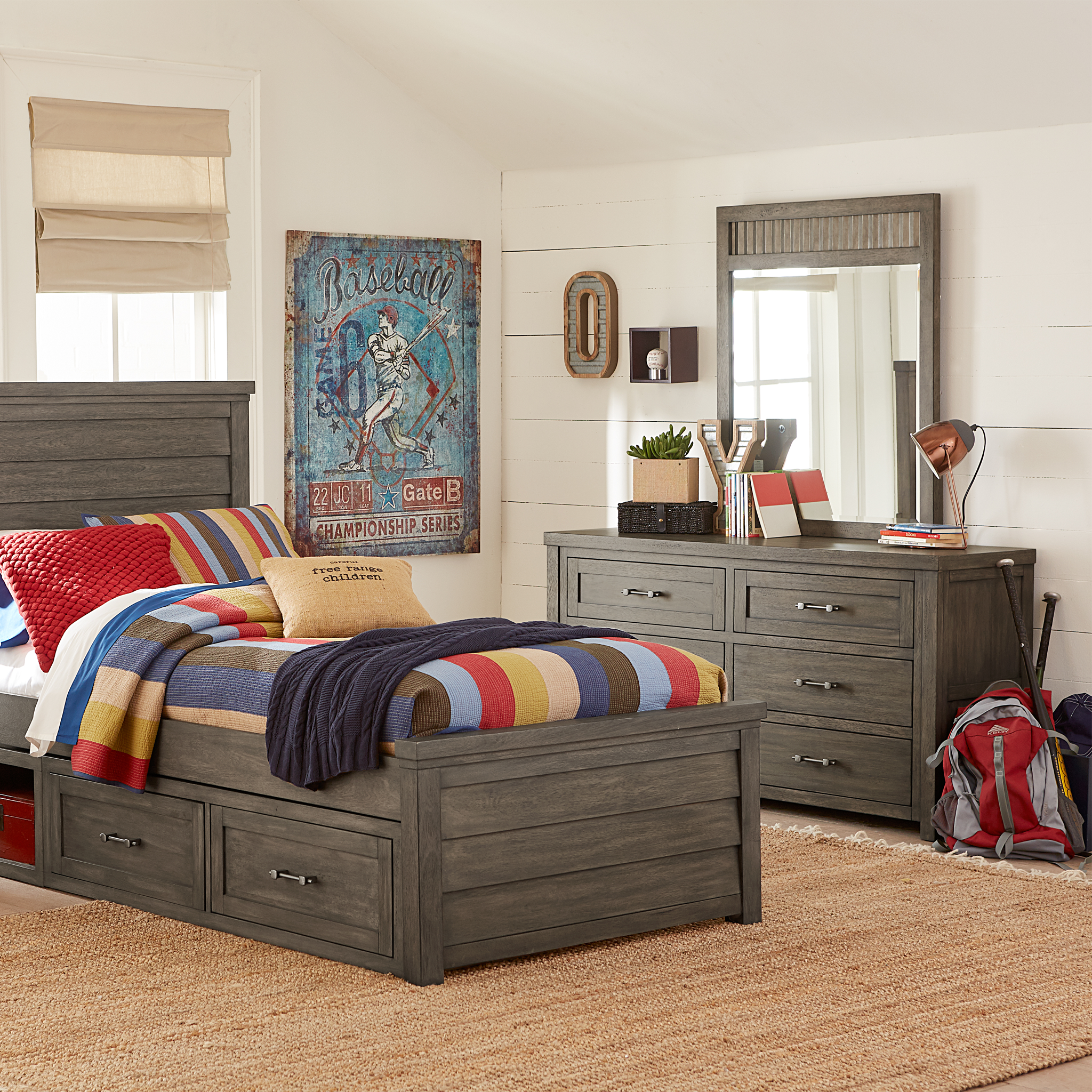 Bunkhouse 6 Drawer Dresser - Tots to Teens Furniture