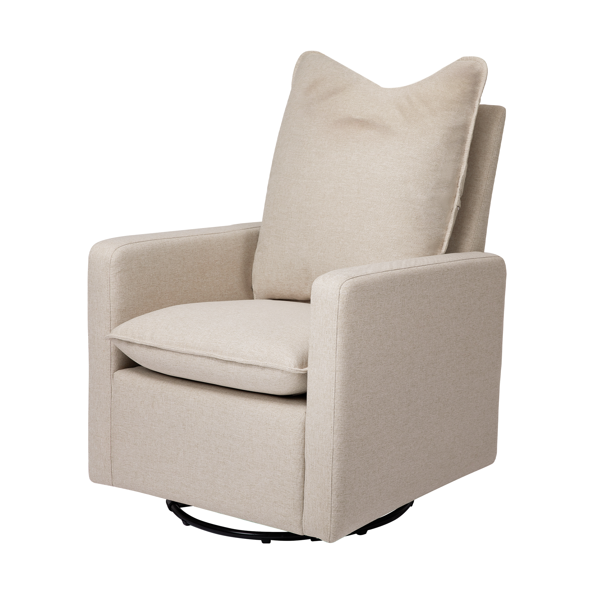 Cali Pillowback Swivel Glider - Tots to Teens Furniture
