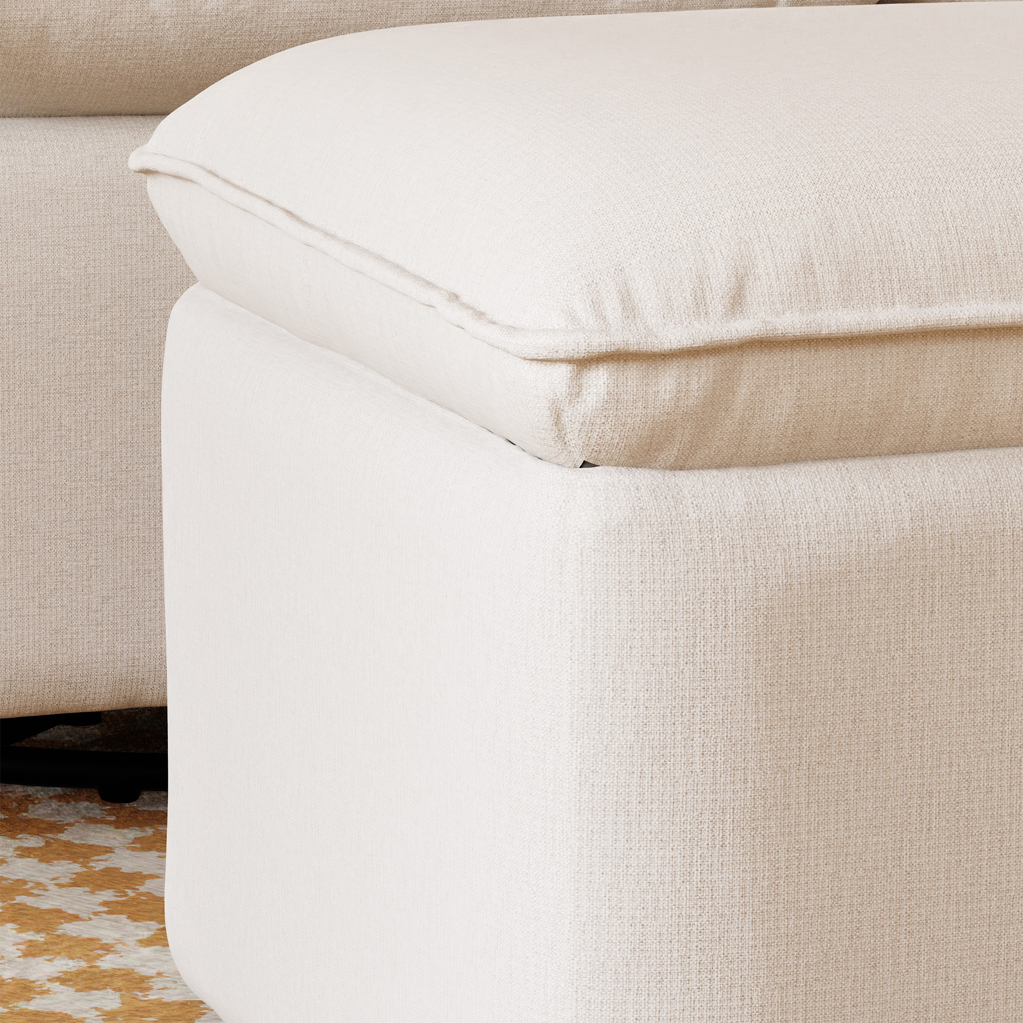 Cali Storage Ottoman - Tots to Teens Furniture