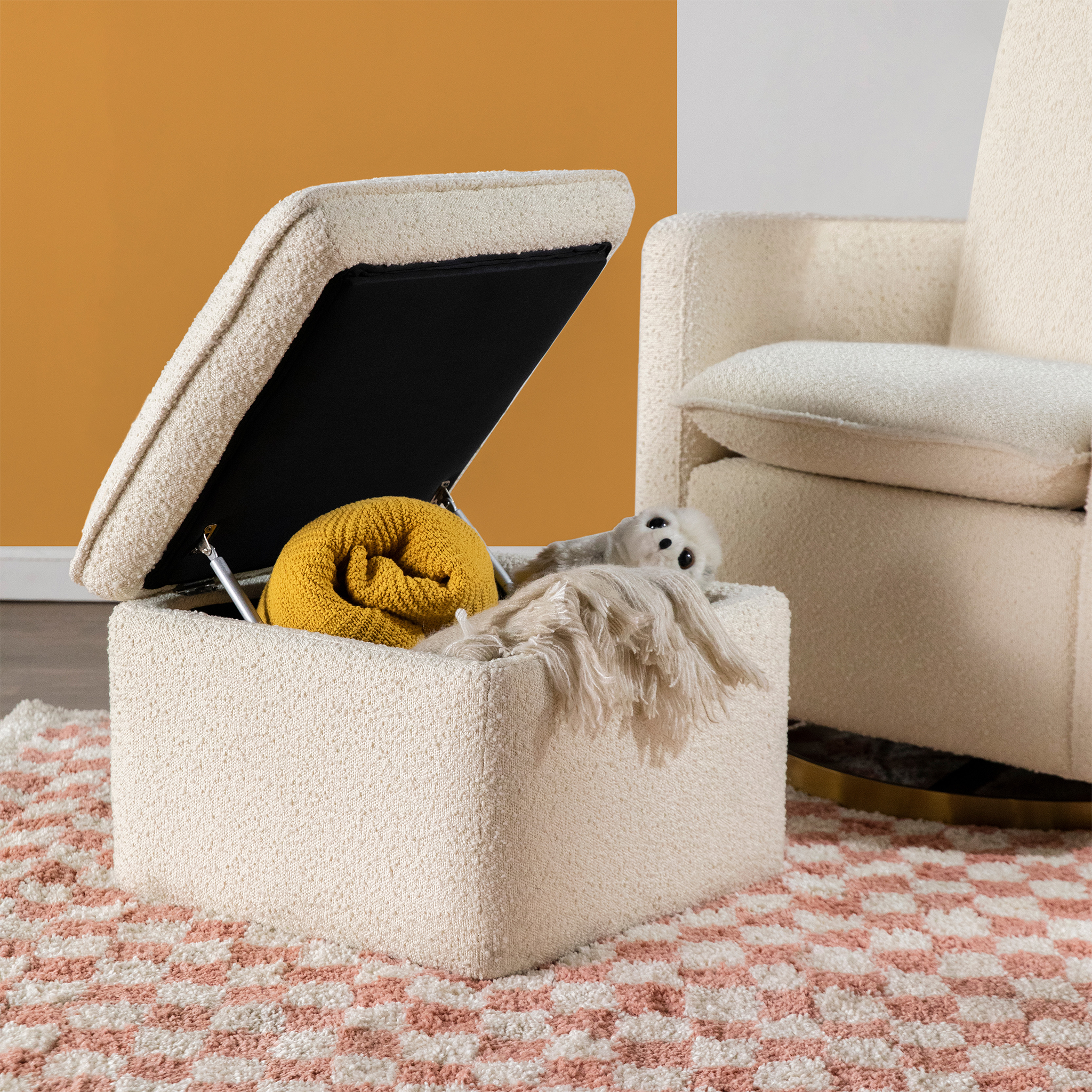 Cali Storage Ottoman - Tots to Teens Furniture