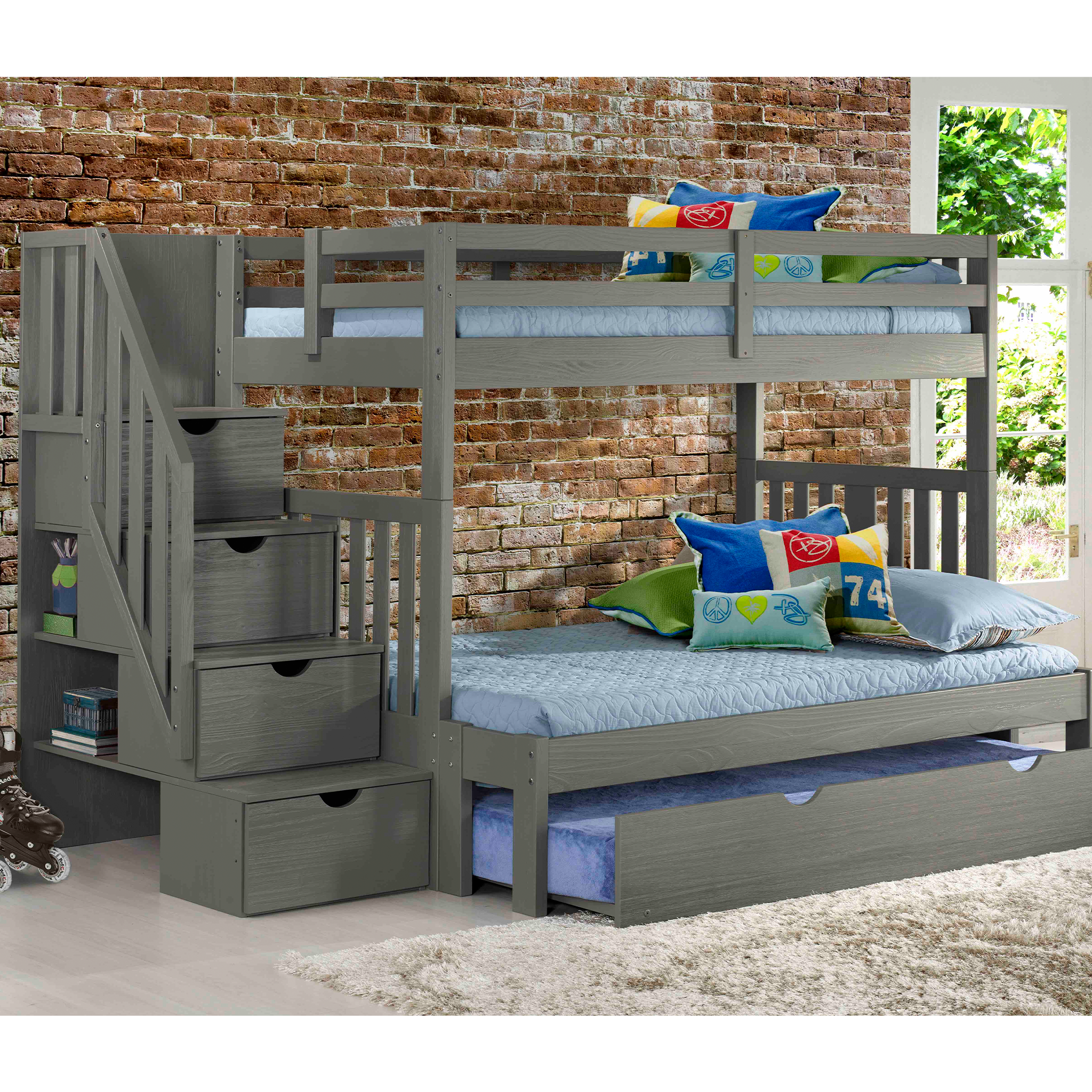 Cambridge Staircase Bunk Bed - Tots to Teens Furniture