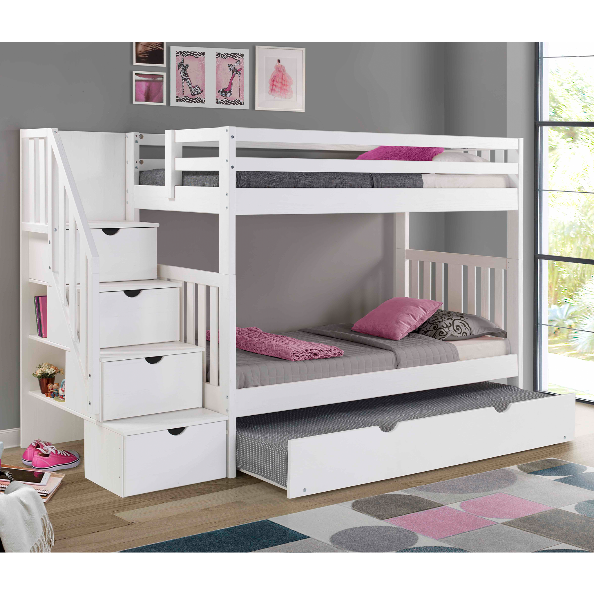Cambridge Staircase Bunk Bed - Tots to Teens Furniture