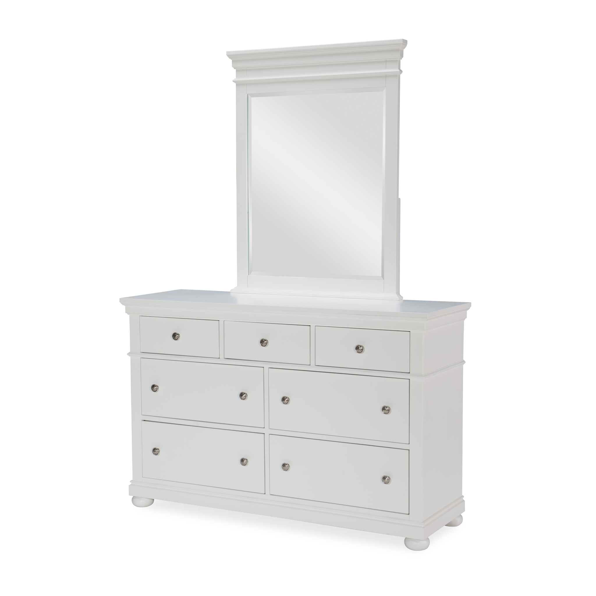 Canterbury Vertical Beveled Mirror - Tots to Teens Furniture