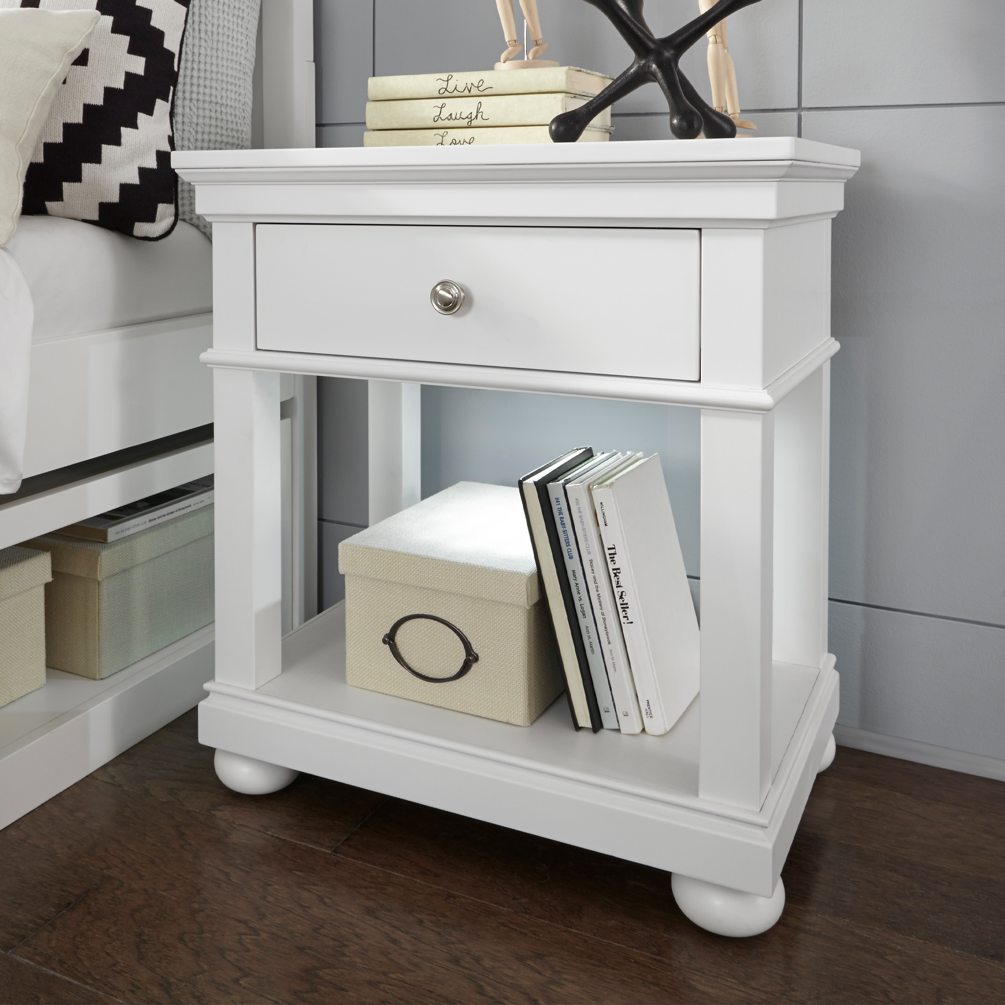 Canterbury Open Nightstand - Tots to Teens Furniture