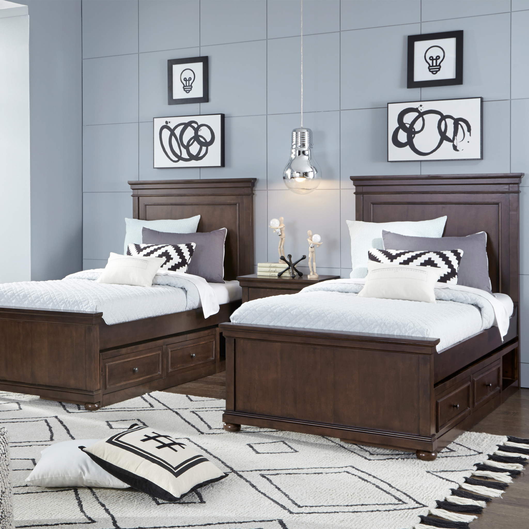 Canterbury Panel Bed - Tots to Teens Furniture