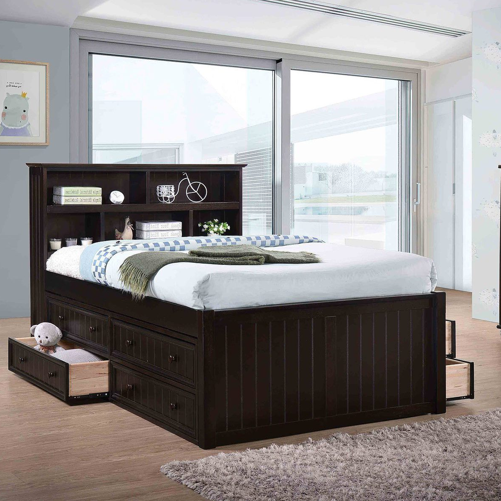 Saint George Captains Bed - Tots to Teens Furniture
