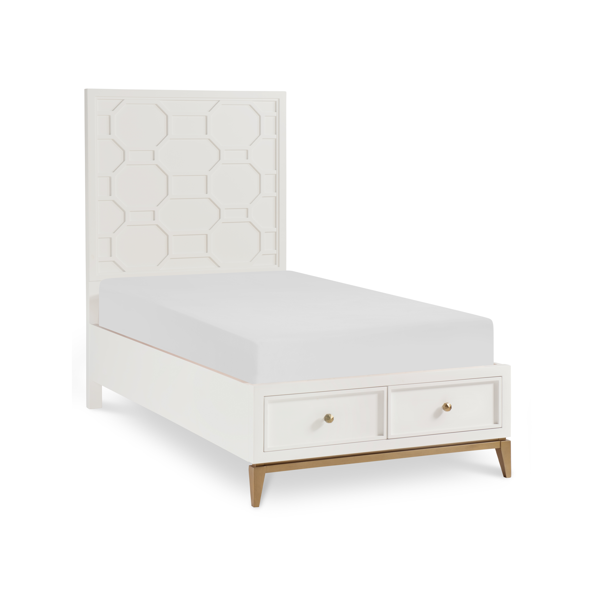 Chelsea Panel Bed with Storage - Tots to Teens Furniture