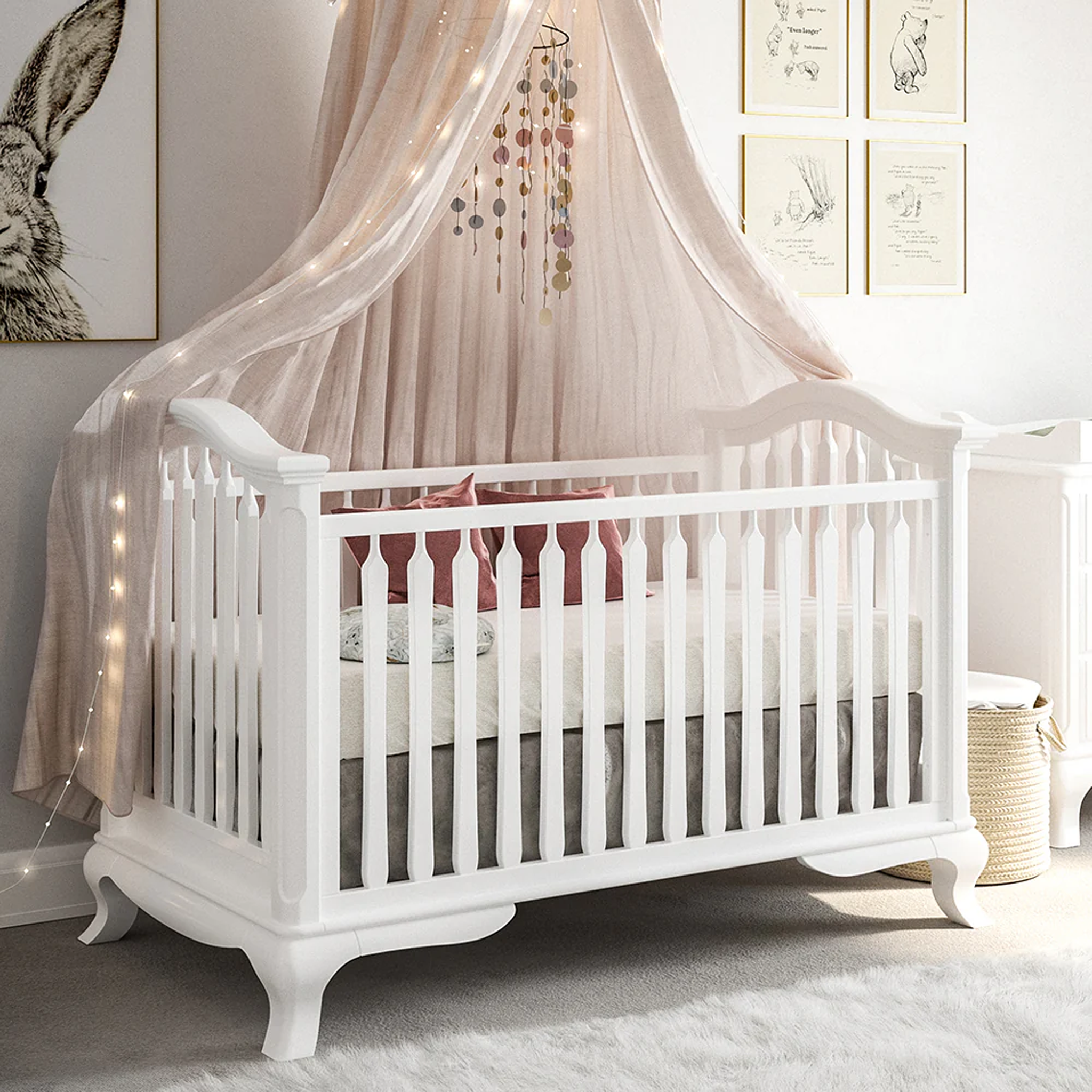 Cleopatra Classic Crib - Tots to Teens Furniture