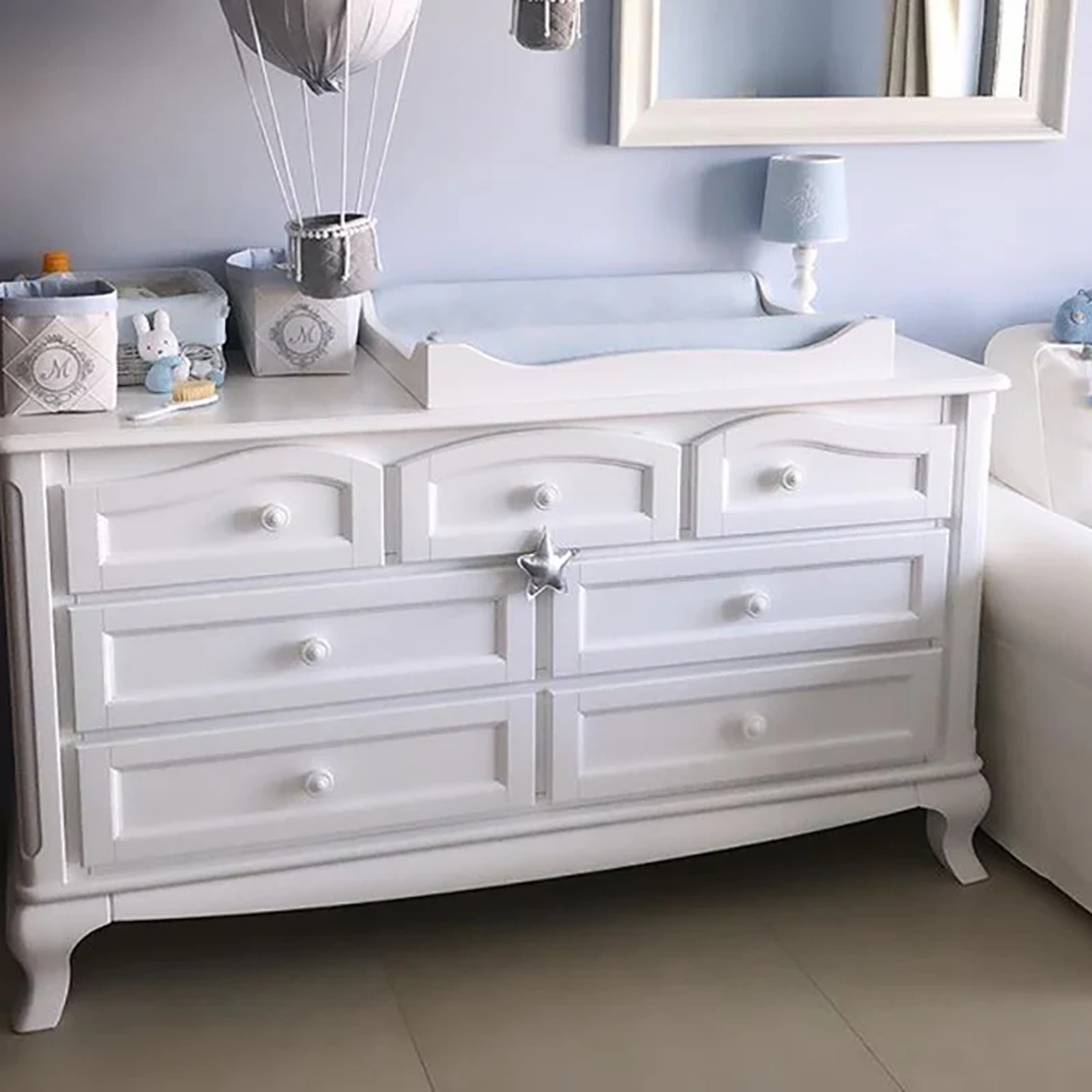 Romina Cleopatra Double Dresser - Tots to Teens Furniture