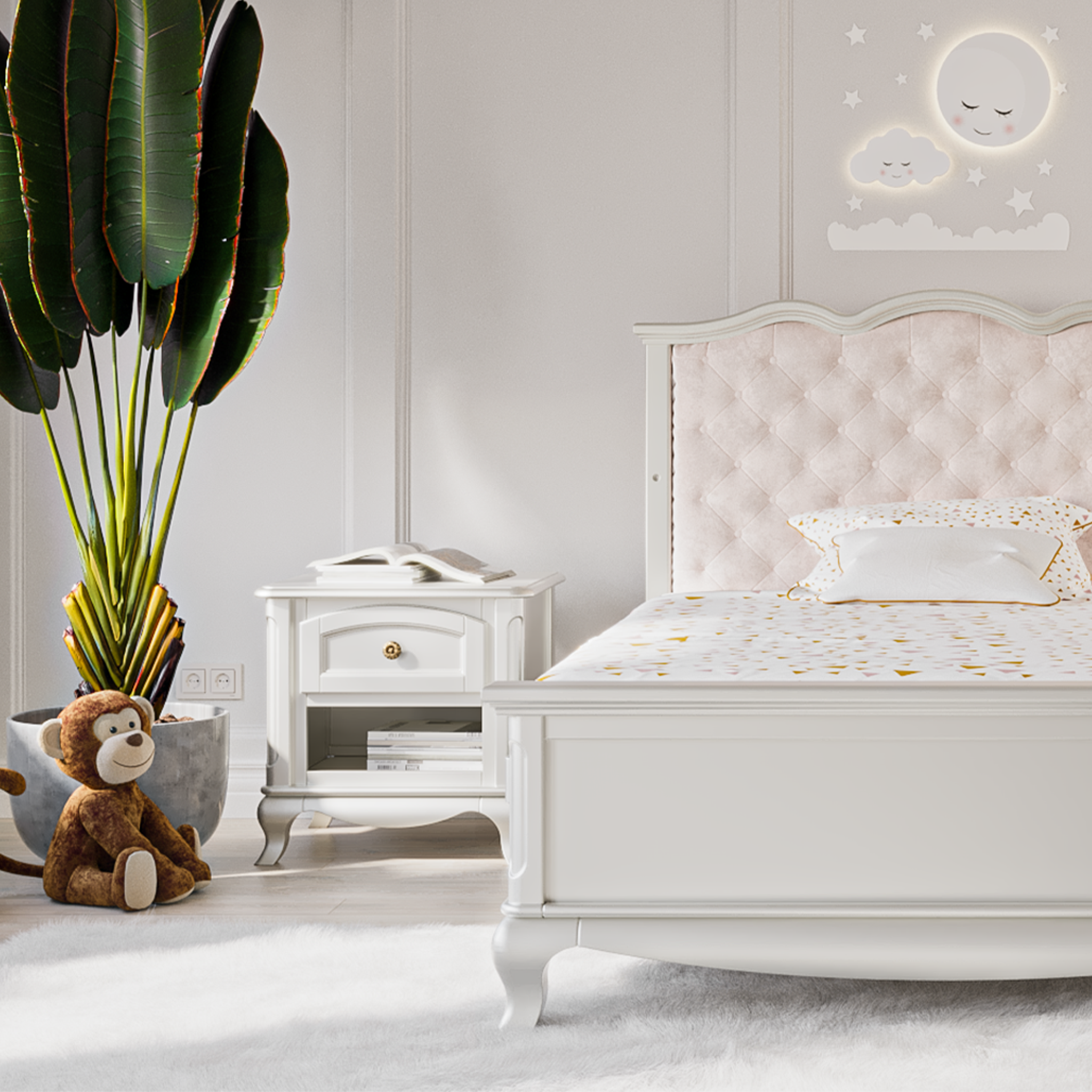 Cleopatra Nightstand - Tots to Teens Furniture