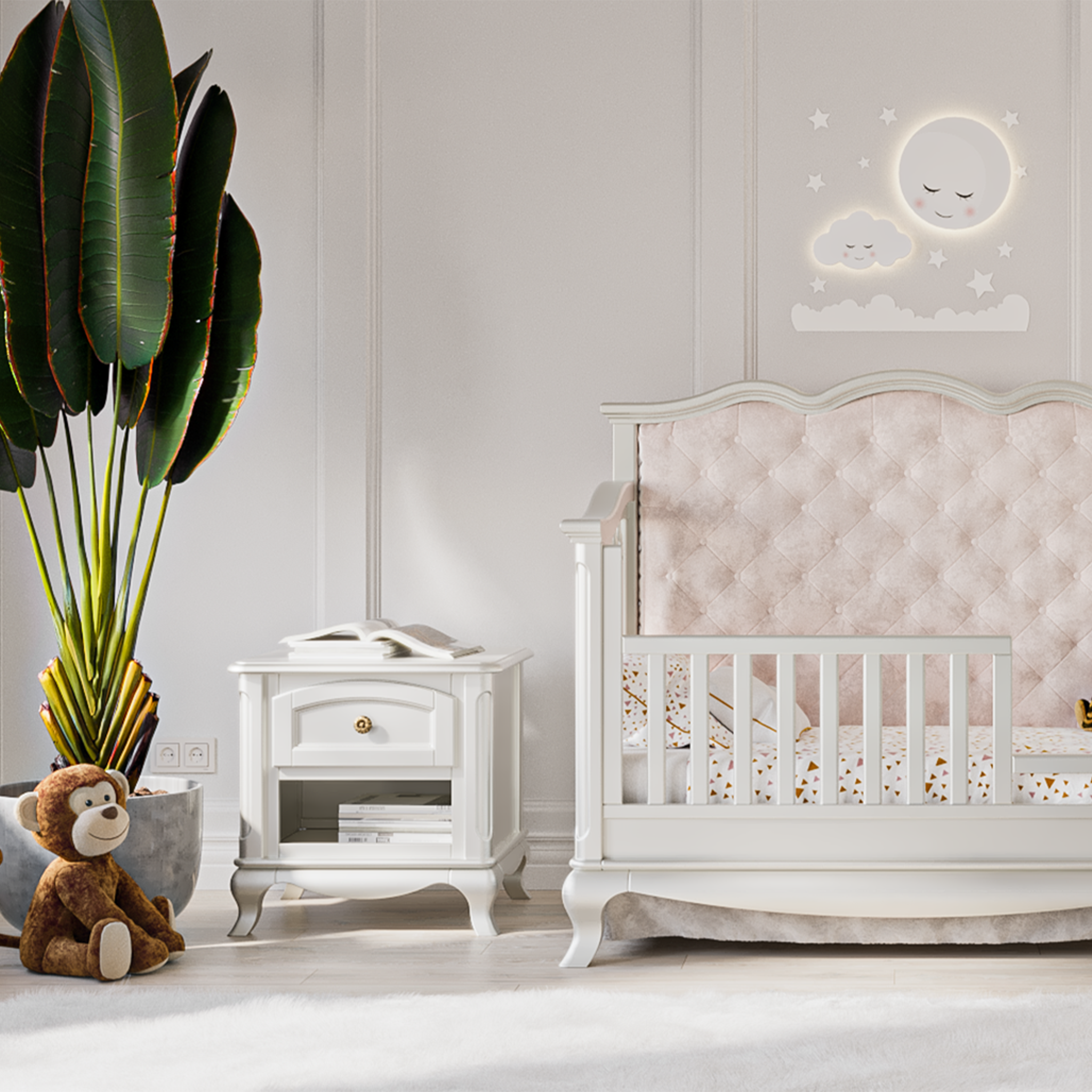 Cleopatra Nightstand - Tots to Teens Furniture