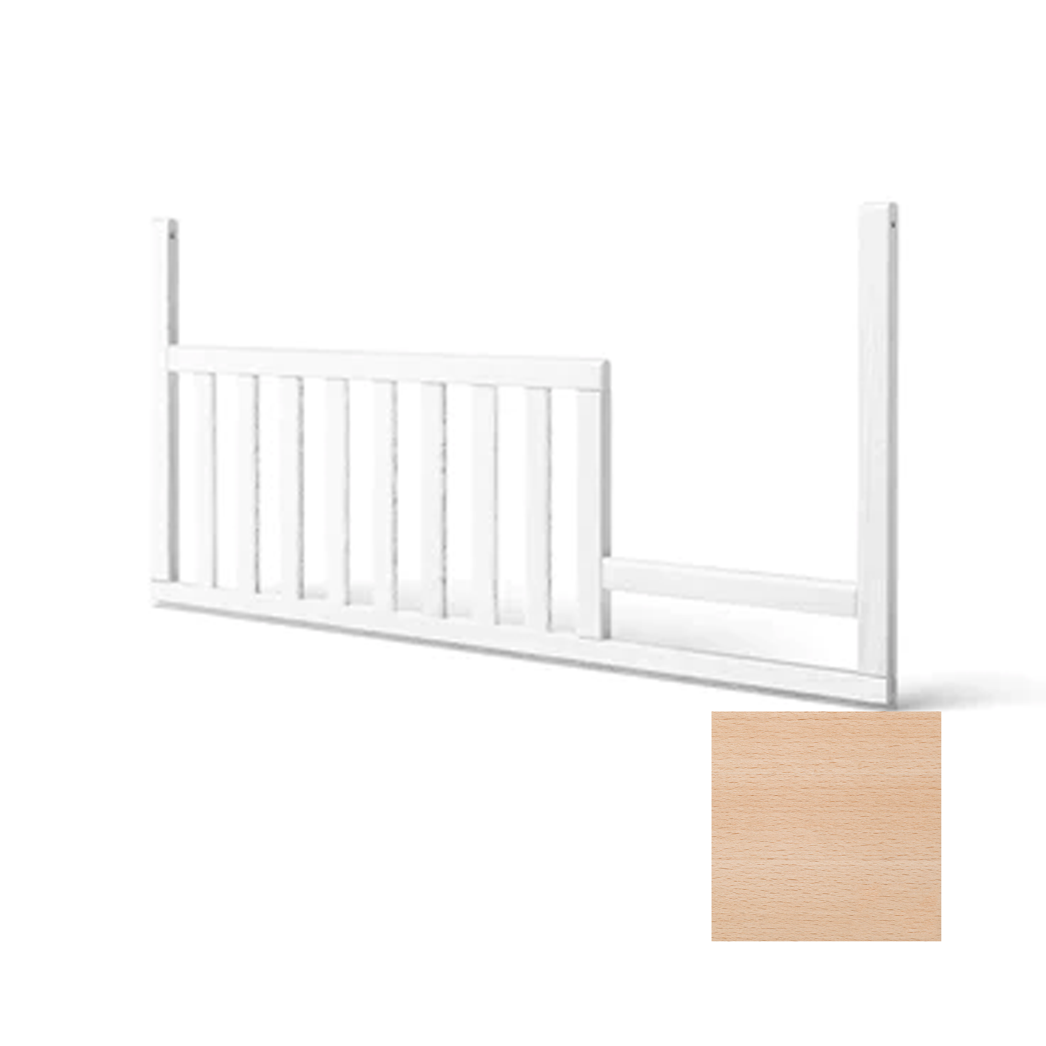 Cleopatra Toddler Guard Rail (for Cribs 7501/7502) - Tots to Teens Furniture