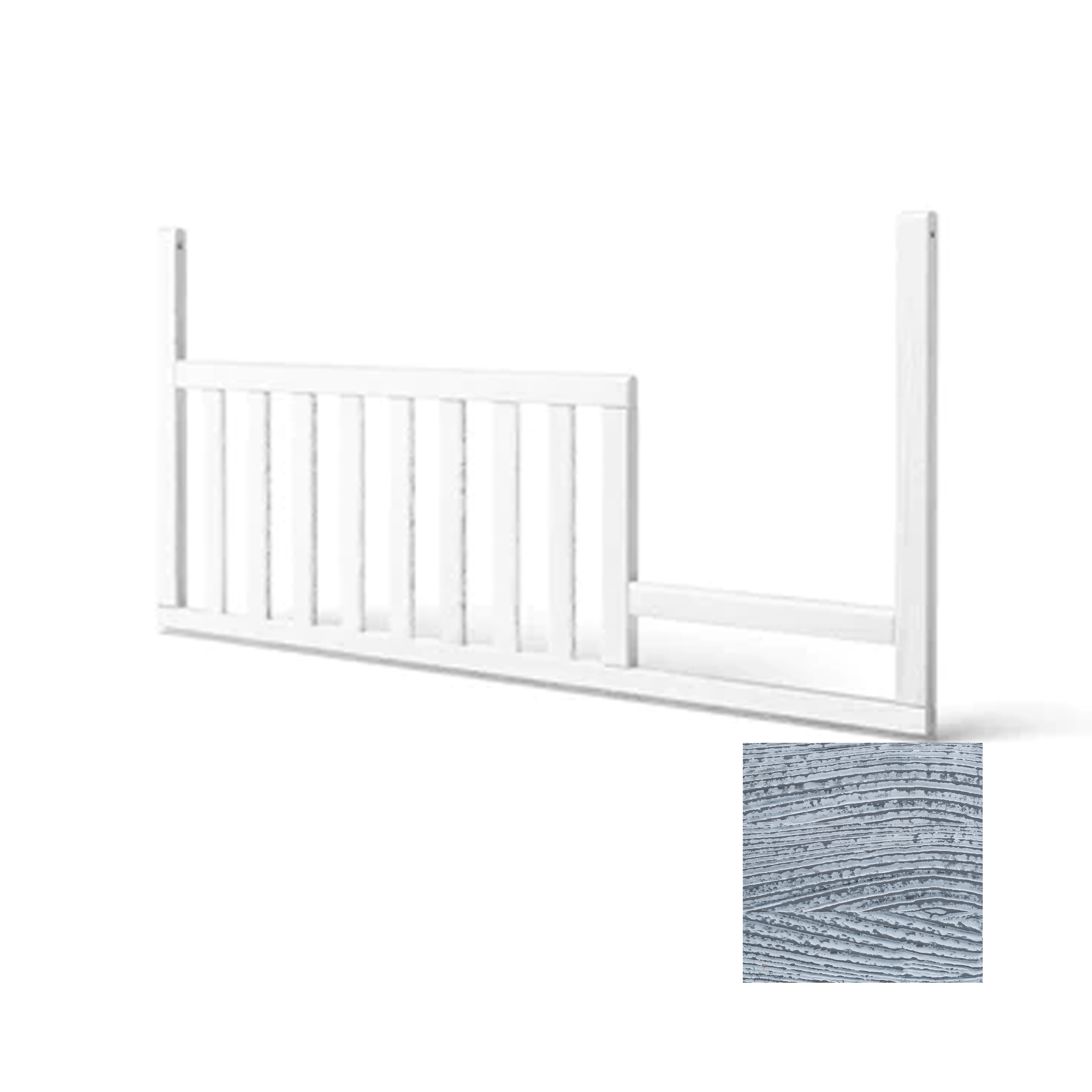 Cleopatra Toddler Guard Rail (for Cribs 7501/7502) - Tots to Teens Furniture