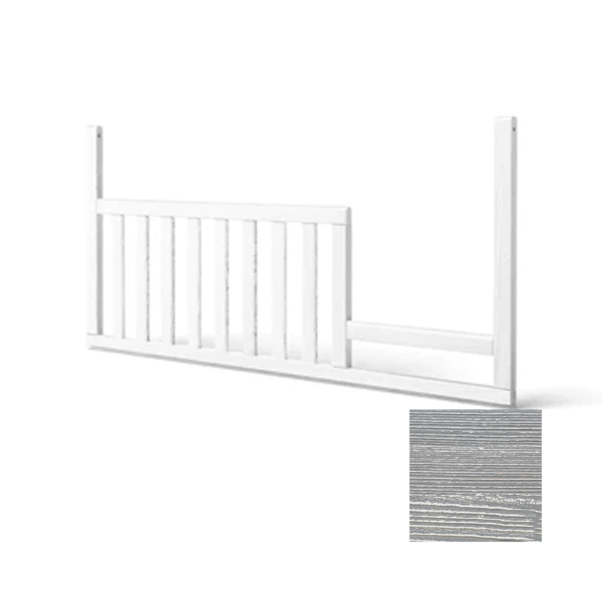 Cleopatra Toddler Guard Rail (for Cribs 7501/7502) - Tots to Teens Furniture
