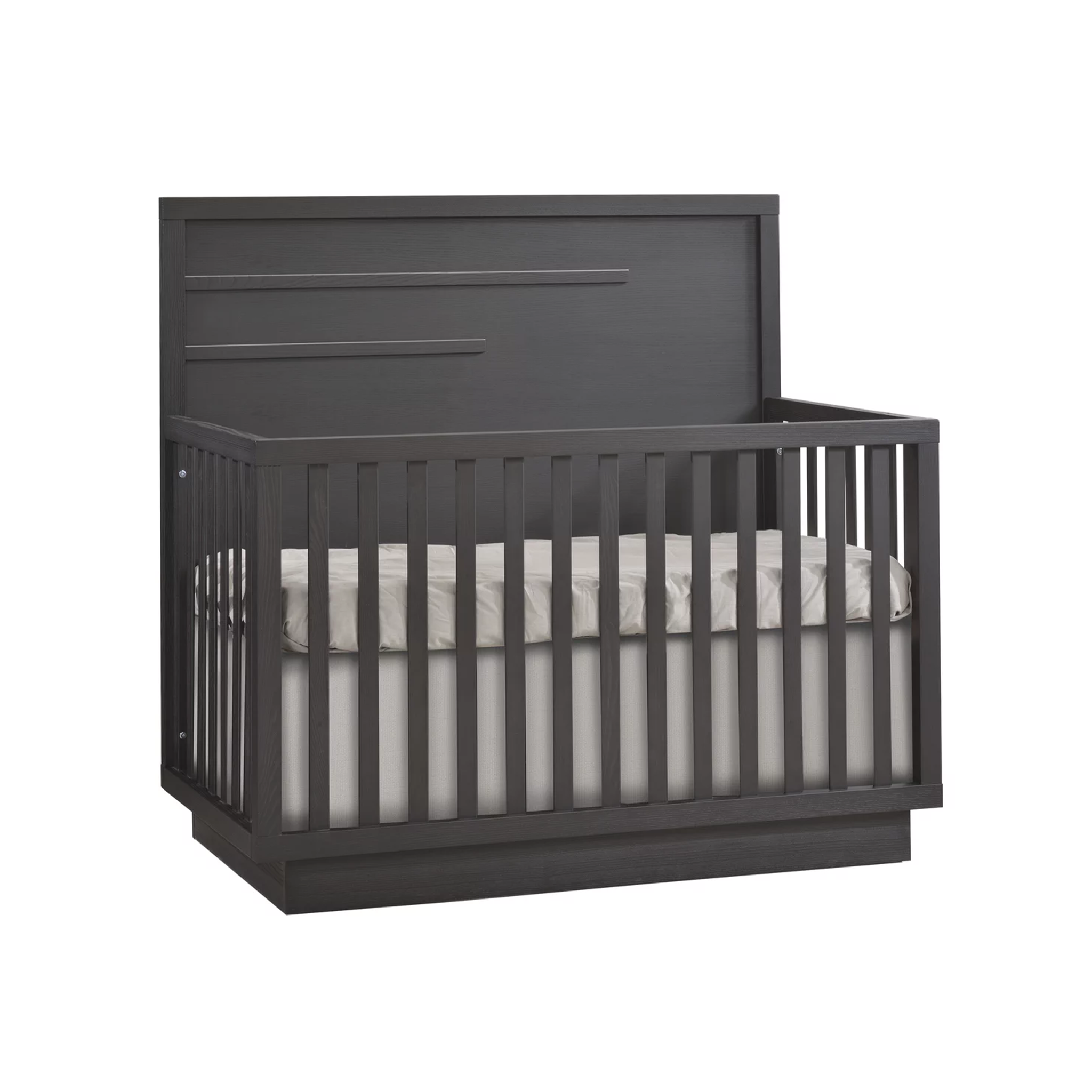 Como Convertible Crib with Horizontal Moulding - Tots to Teens Furniture